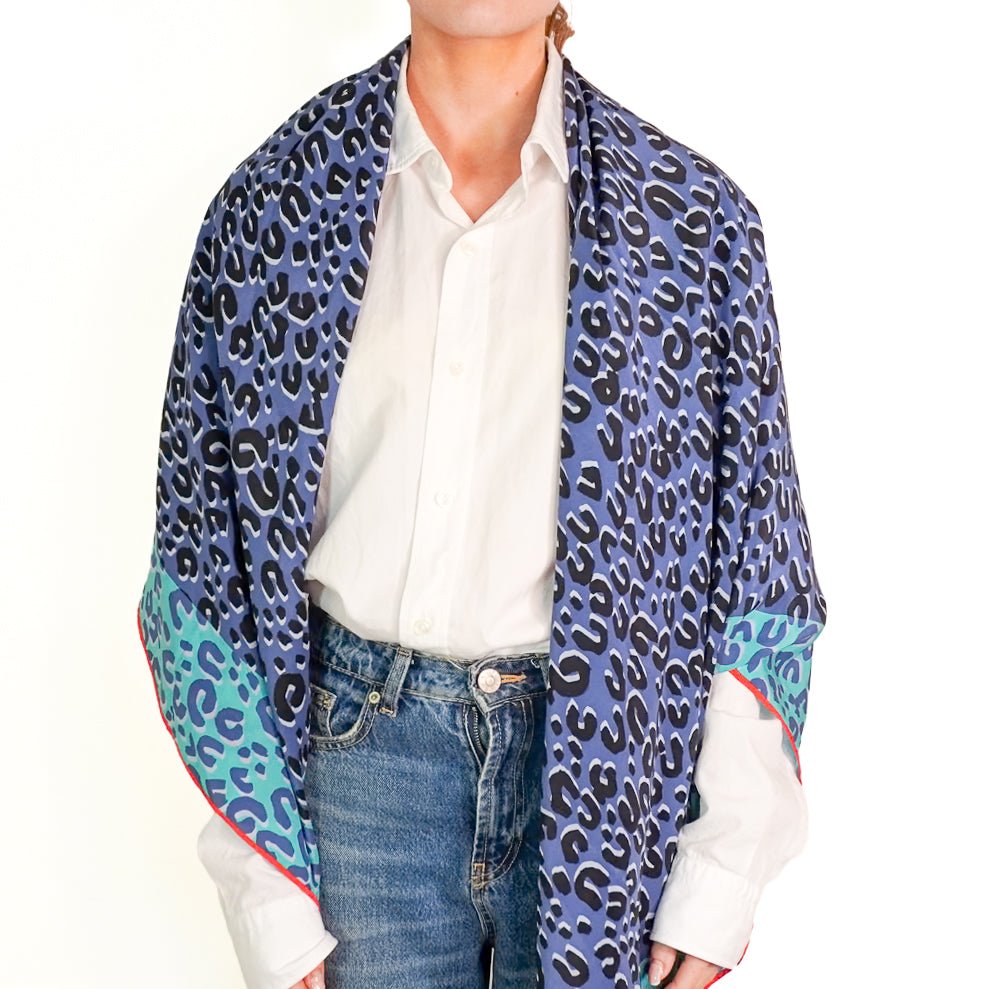 Louis Vuitton x Stephen Sprouse Leopard Print Silk Scarf (RRP £475) | FINAL SALE Authentic Preloved - Reloved Again