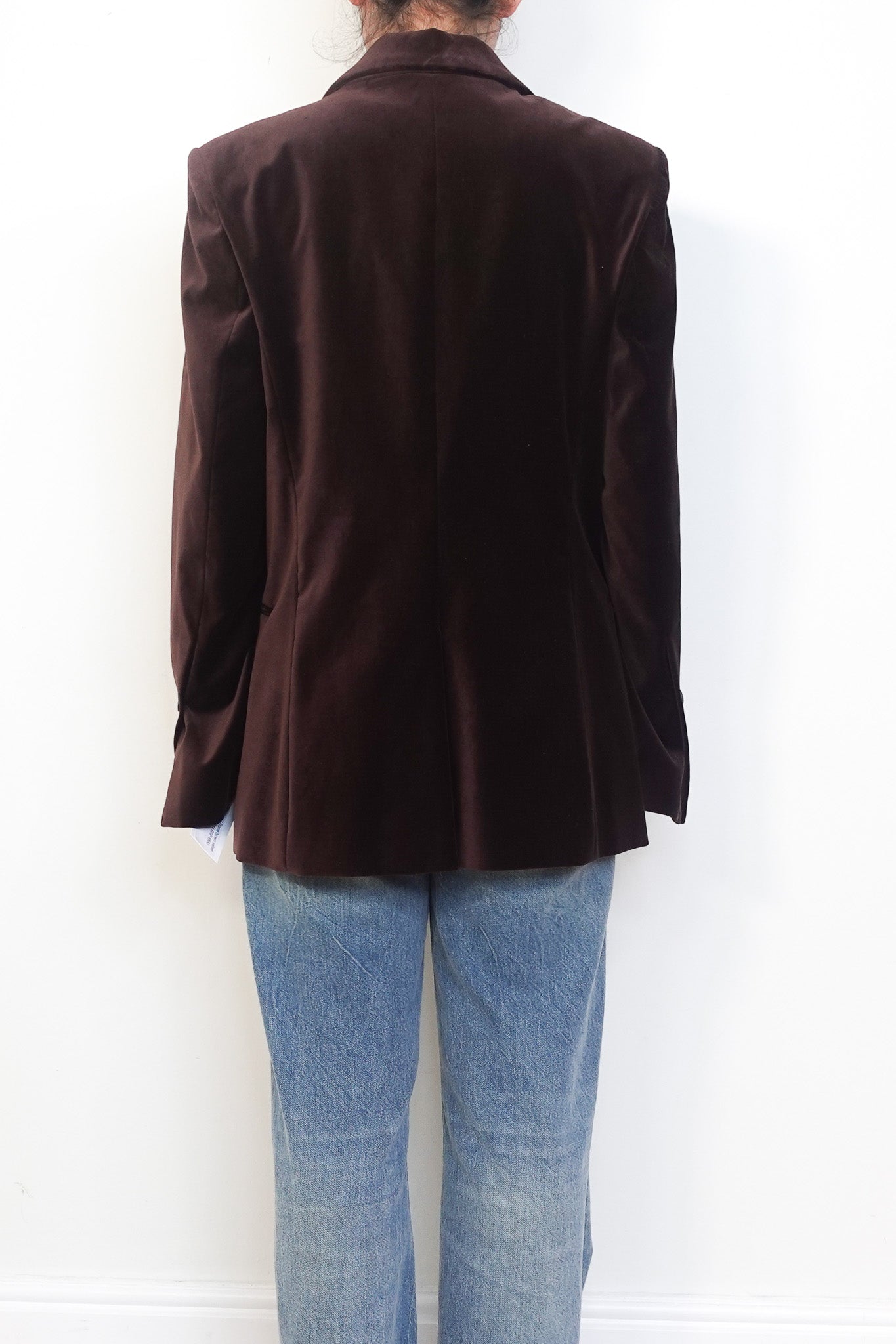 Frame brown Velvet Blazer RRP £680 | Authentic Preloved - Reloved Again