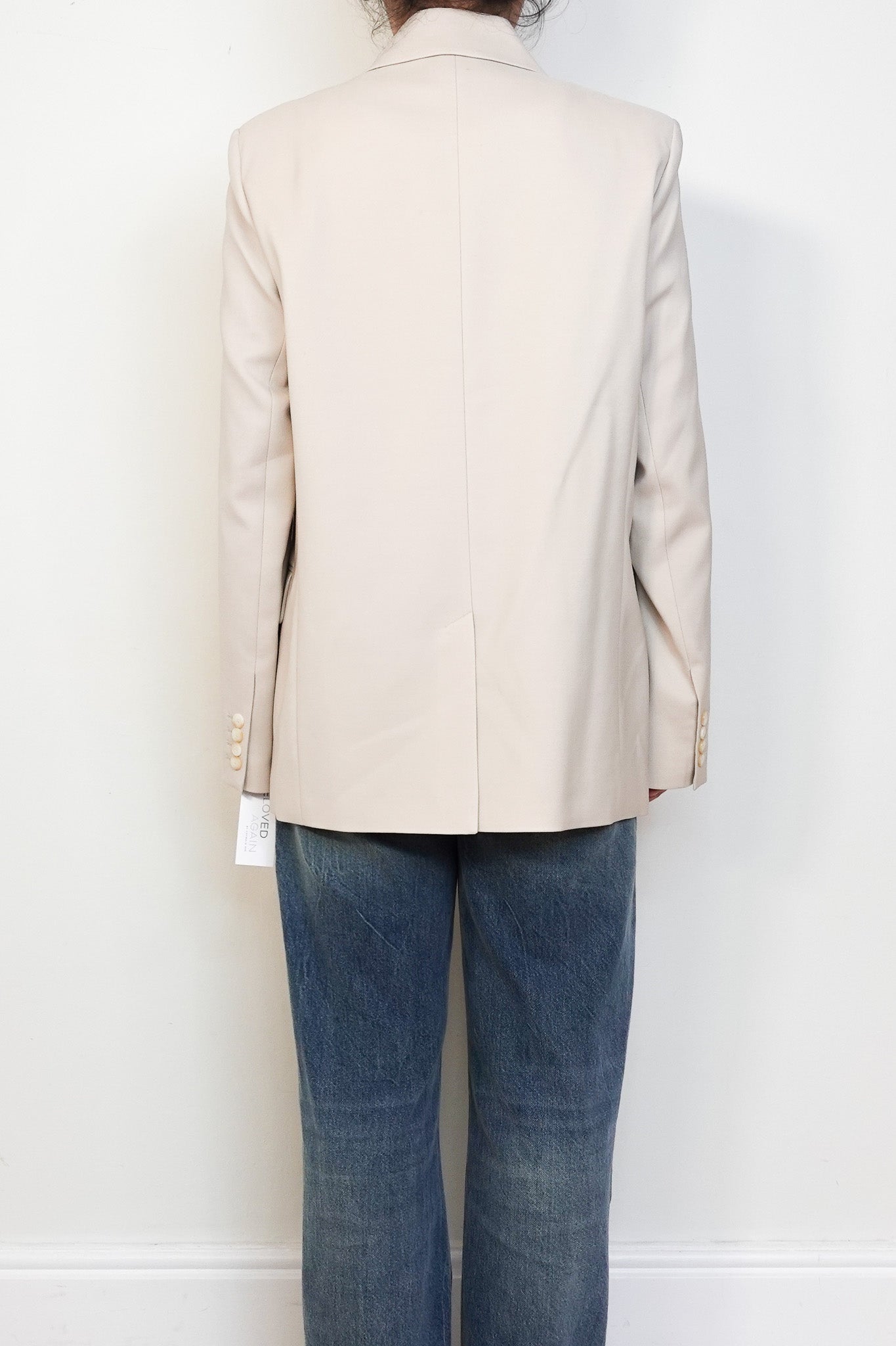 NEW Joseph Cream Wool Blazer RRP £500 | Authentic Preloved