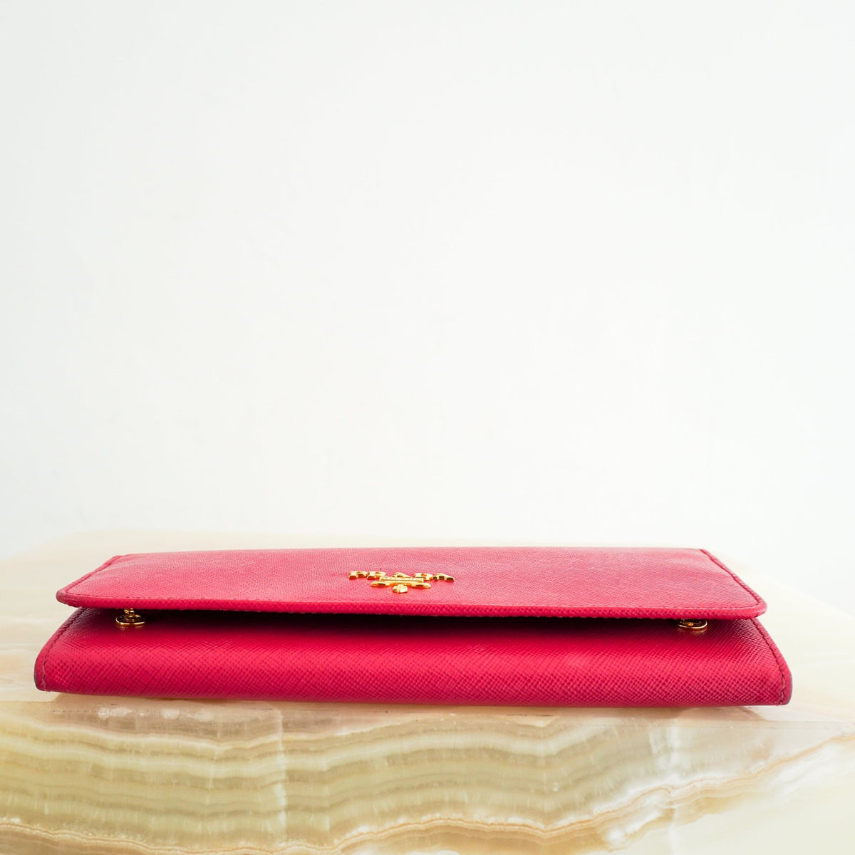 Prada Large Saffiano Calfskin Leather Wallet (RRP £740) | Authentic Preloved - Reloved Again