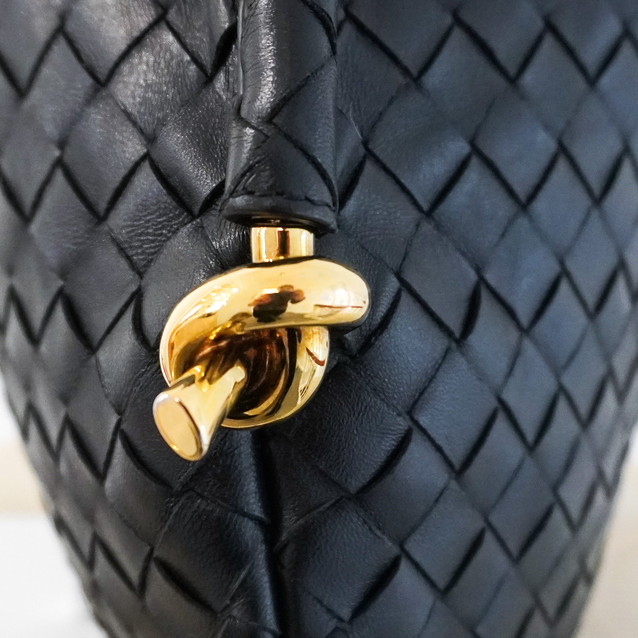 Bottega Veneta Solstice Intrecciato Bag in Black RRP £3100 | Authentic Preloved