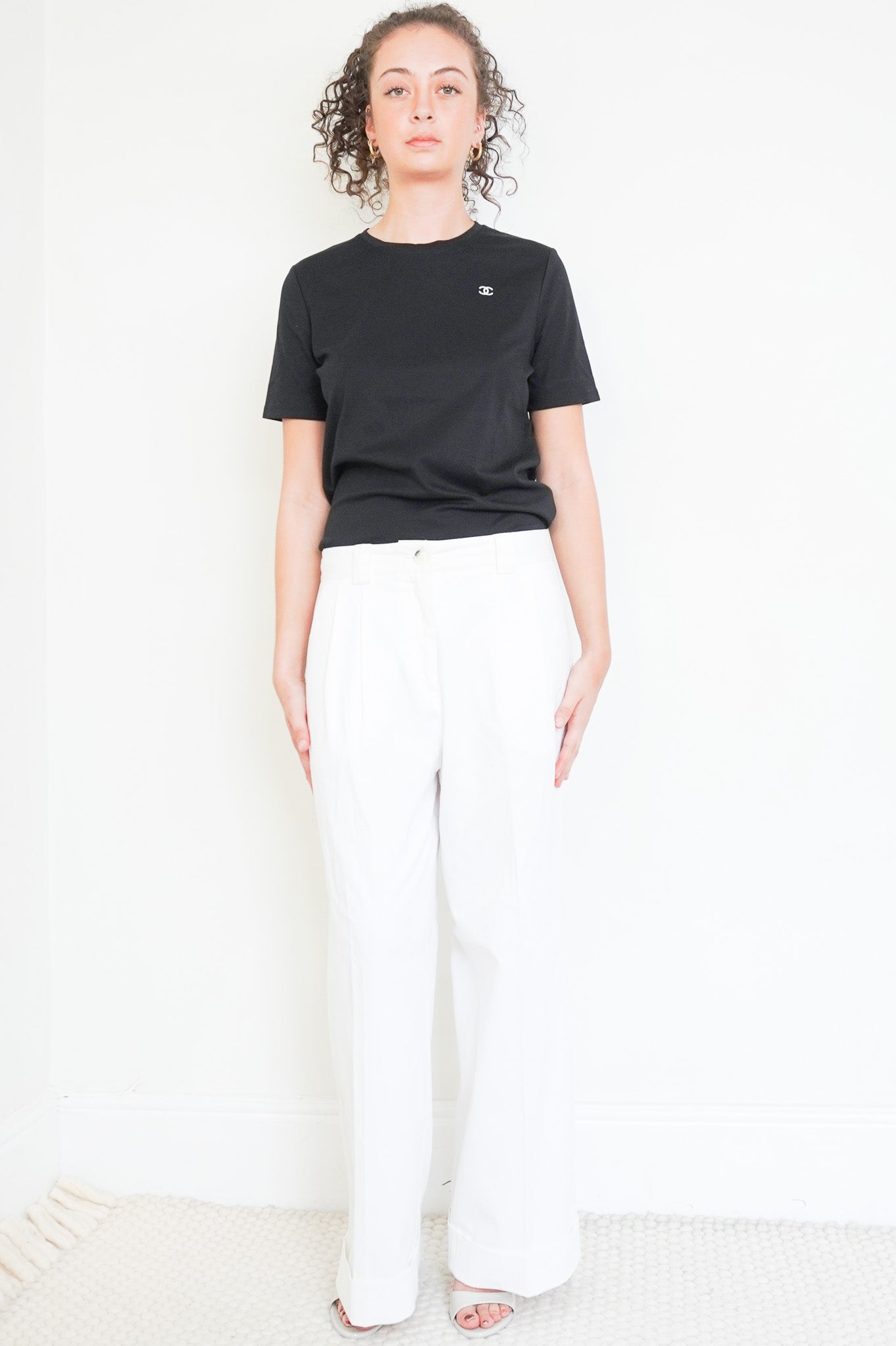 Me + Em White Tailored Trousers RRP £225 | Authentic Preloved - Reloved Again