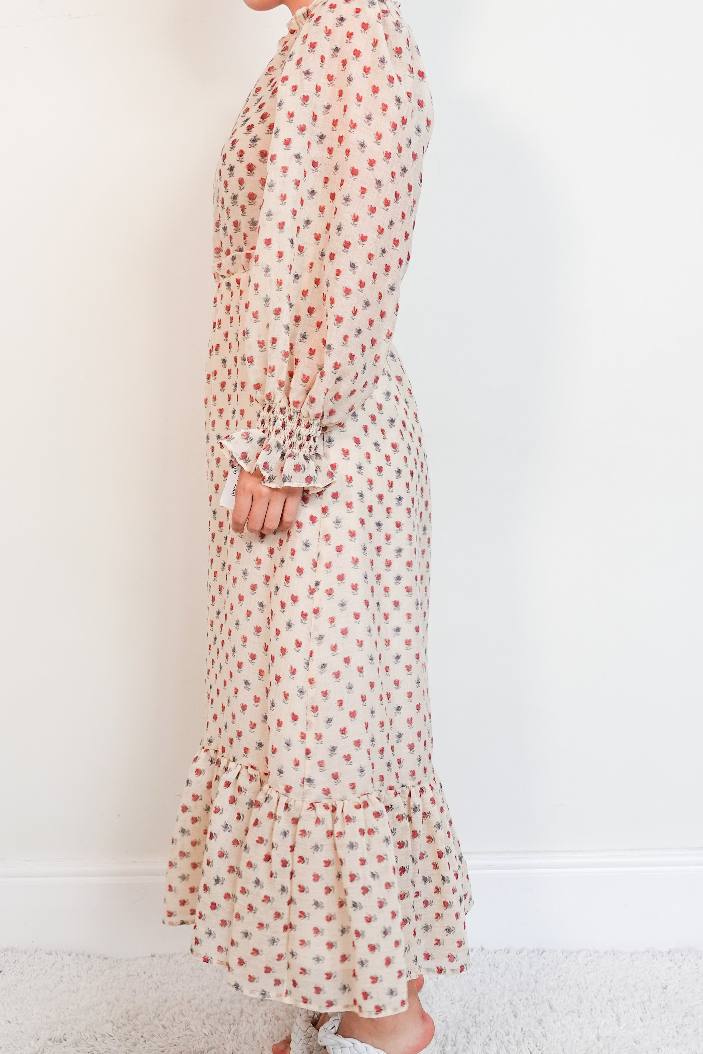 Sea New York cream floral dress RRP £500