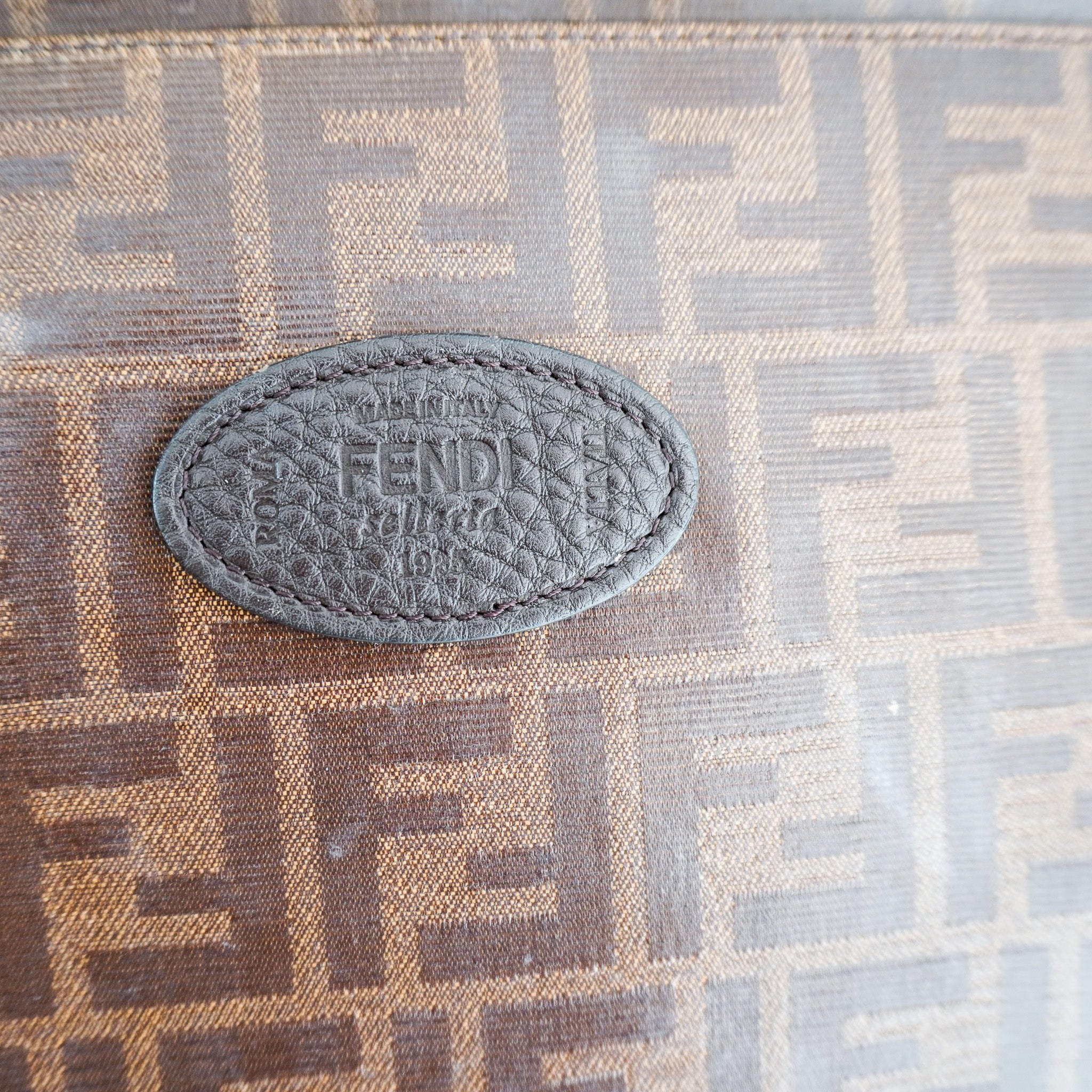 Fendi Peekaboo Large Tote in Dark Brown RRP £4500 | Authentic Preloved - Reloved Again