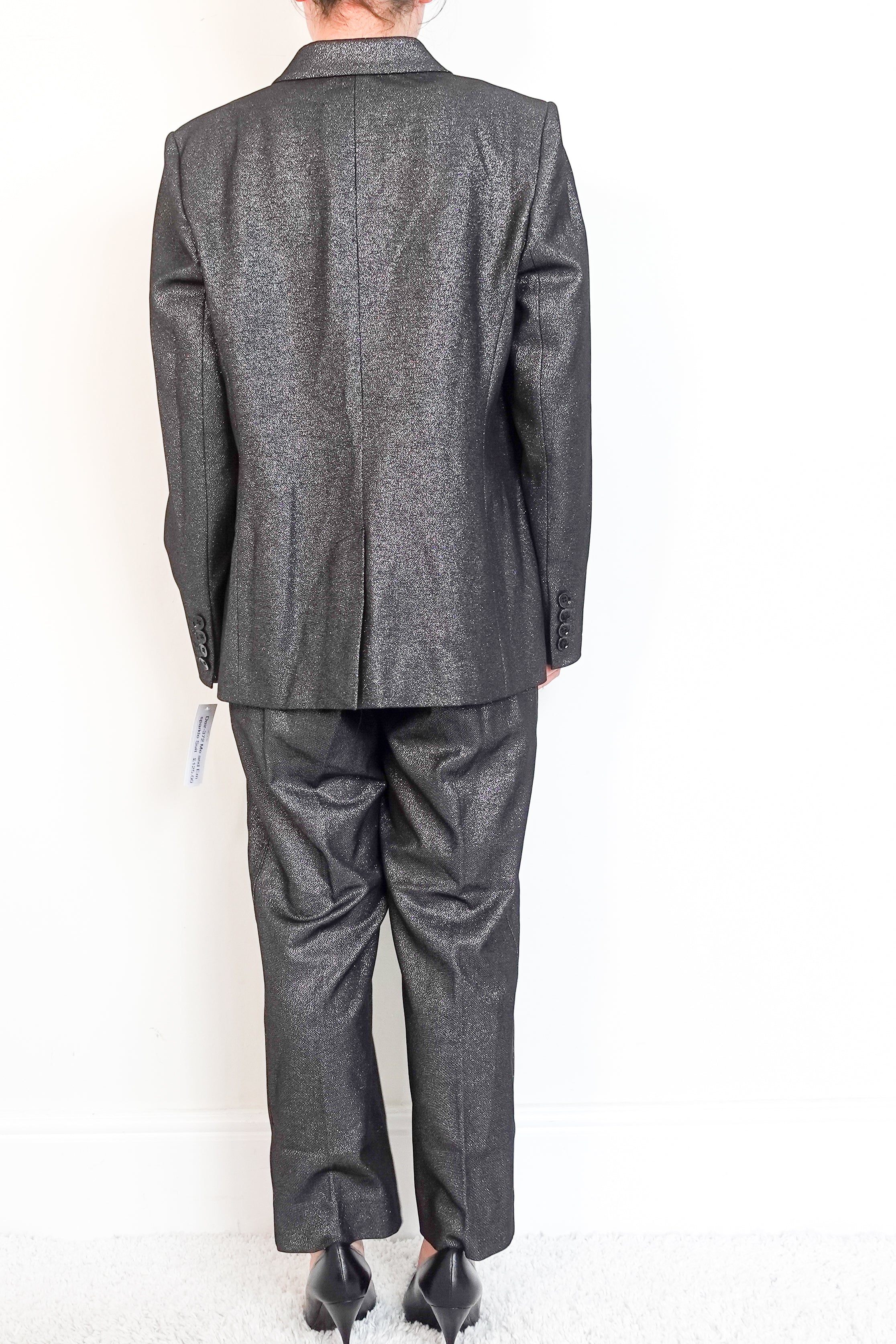 ME+EM grey evening suit AW22JA323 RRP £600 | Authentic Preloved