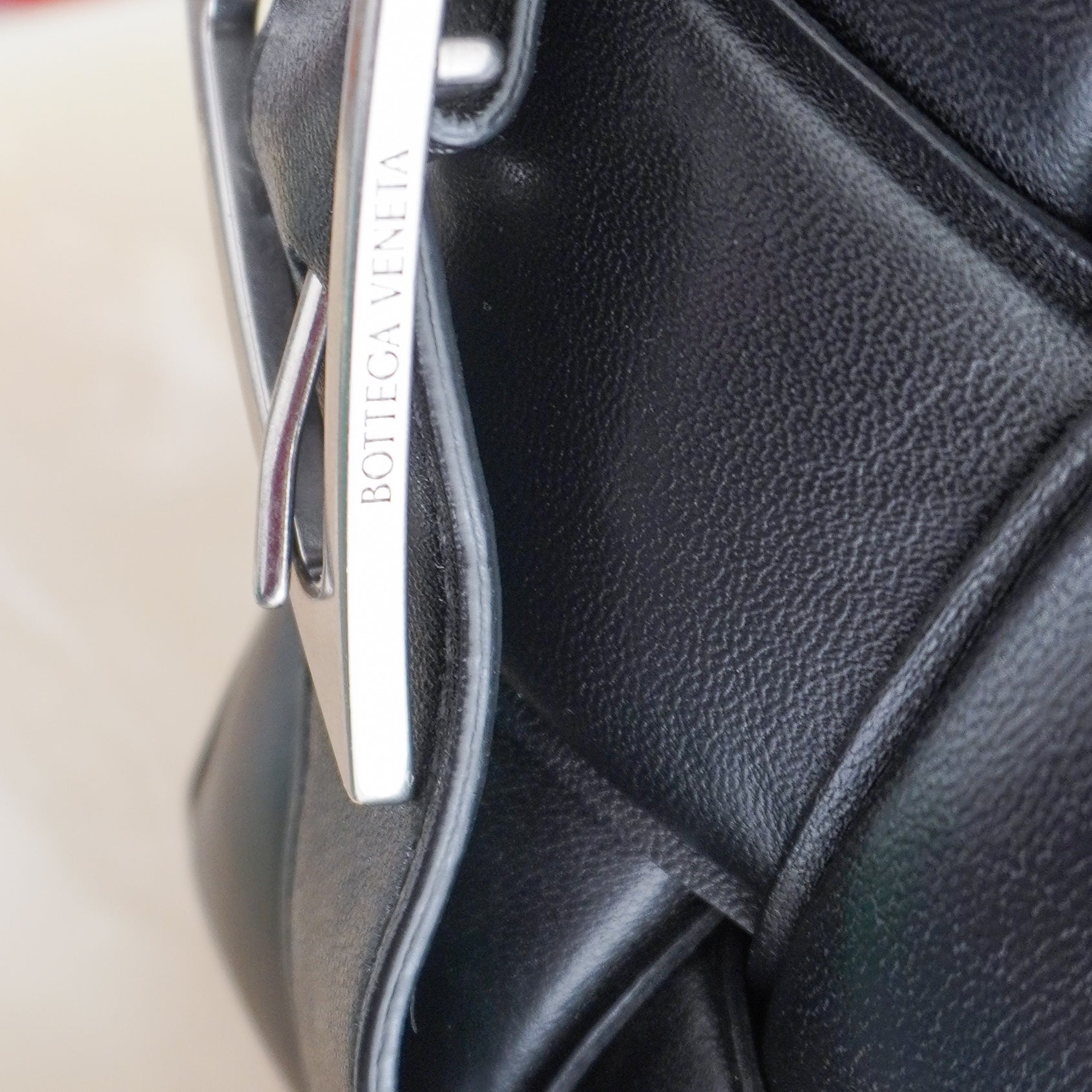 Bottega Veneta Padded Cassette Bag in Nero (RRP £3230) | Authentic Preloved - Reloved Again