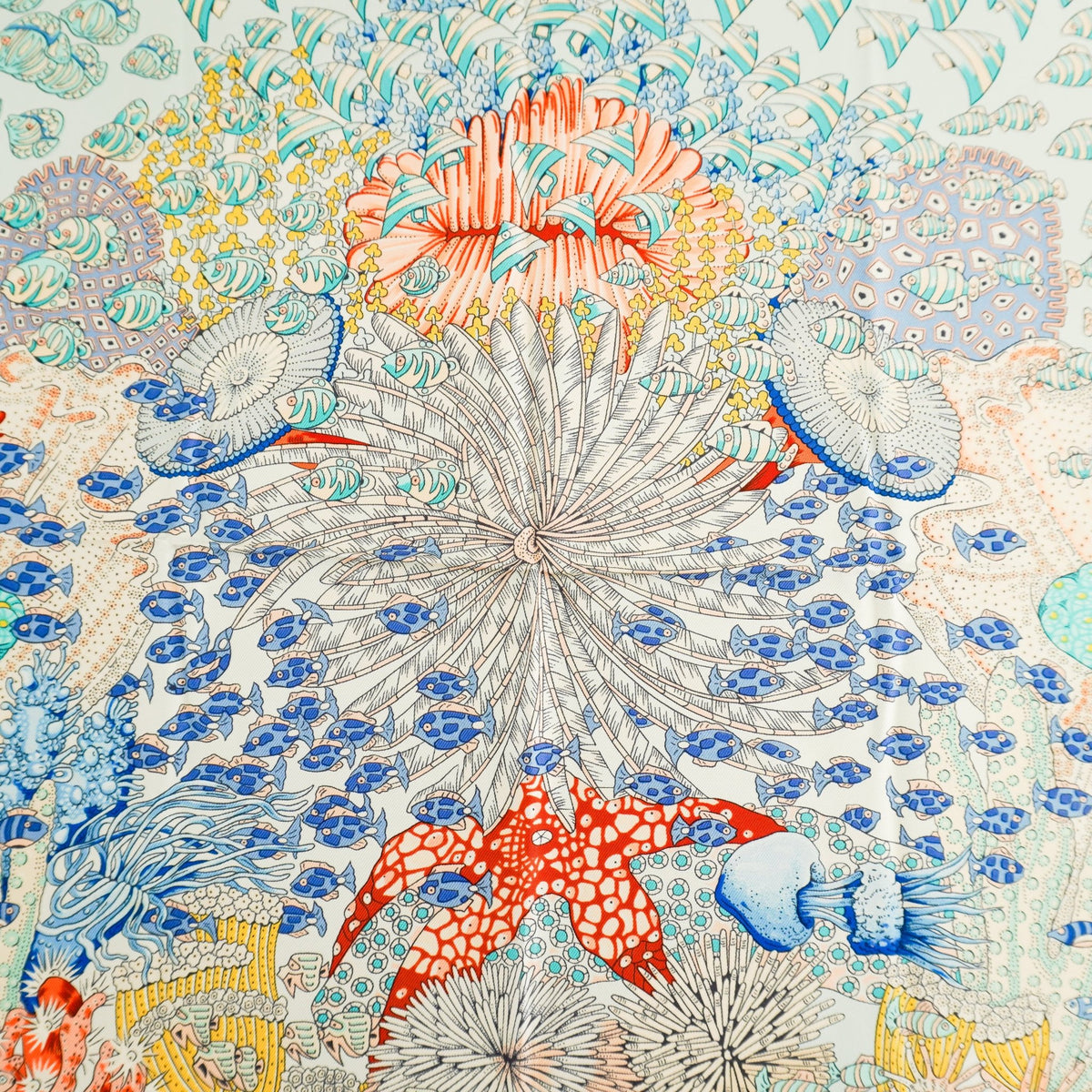 Hermès Carré 90 Rencontre Océane Silk Scarf (RRP £520) | FINAL SALE Authentic Preloved - Reloved Again