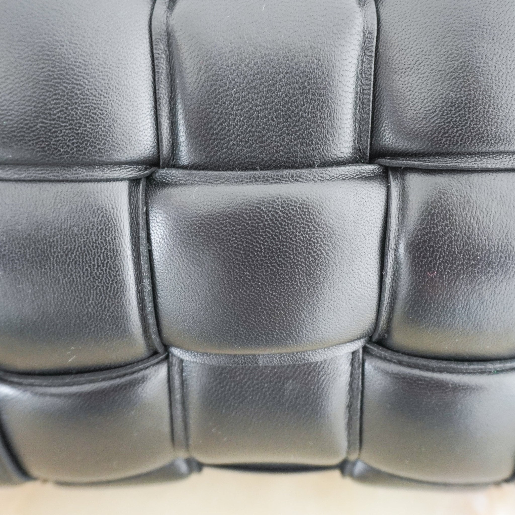 Bottega Veneta Padded Cassette Bag in Nero (RRP £3230) | Authentic Preloved - Reloved Again