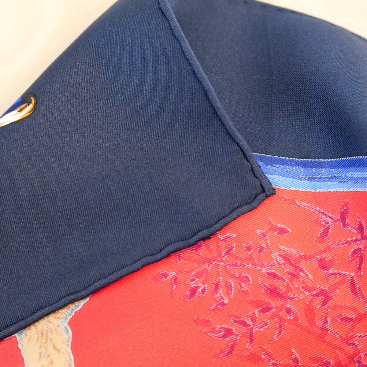 Hermes Tendress Red Scarf Carré RRP £520 | Authentic Preloved FINAL SALE - Reloved Again