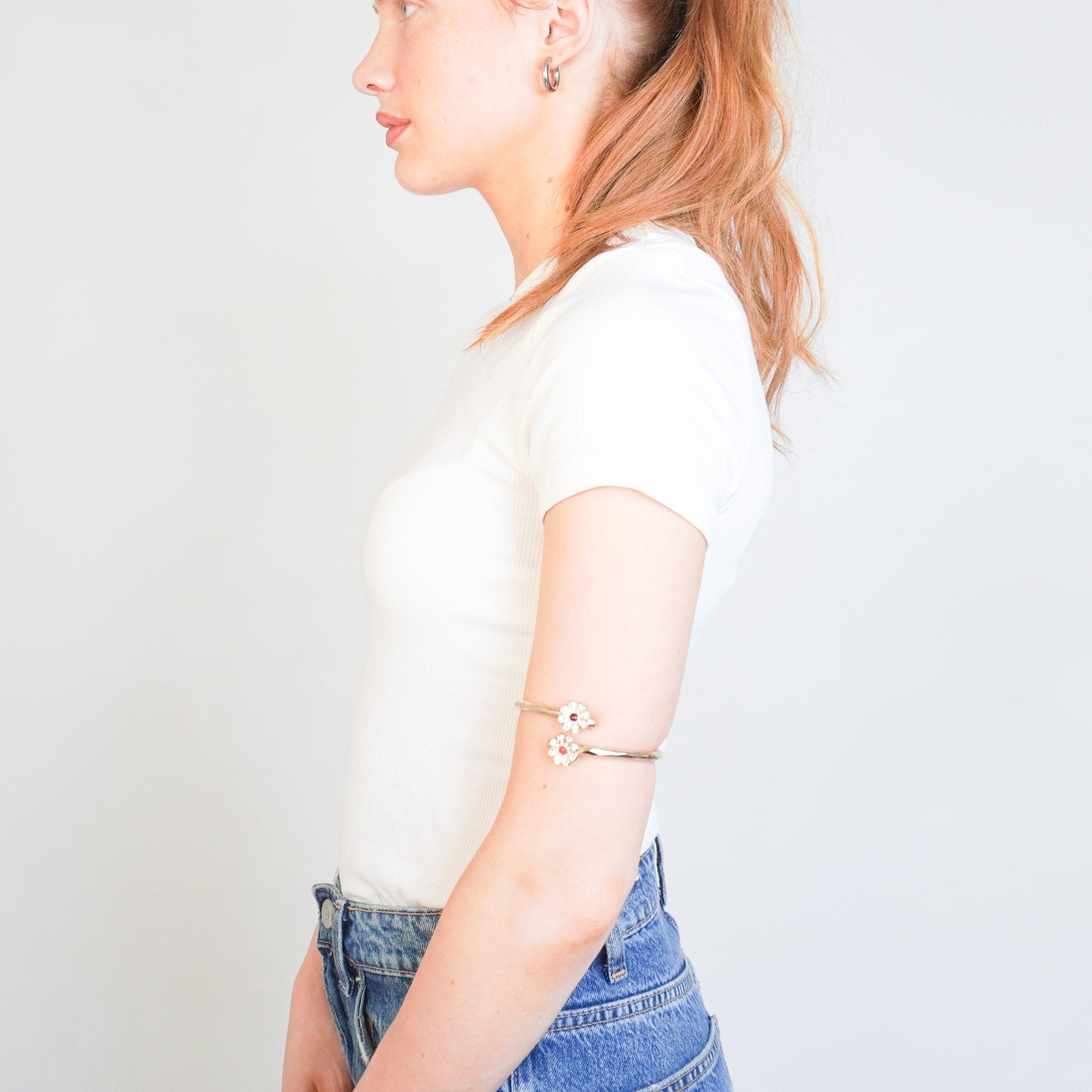 Chanel Gold Plated Arm Bangle (RRP £750) | Authentic Preloved FINAL SALE - Reloved Again