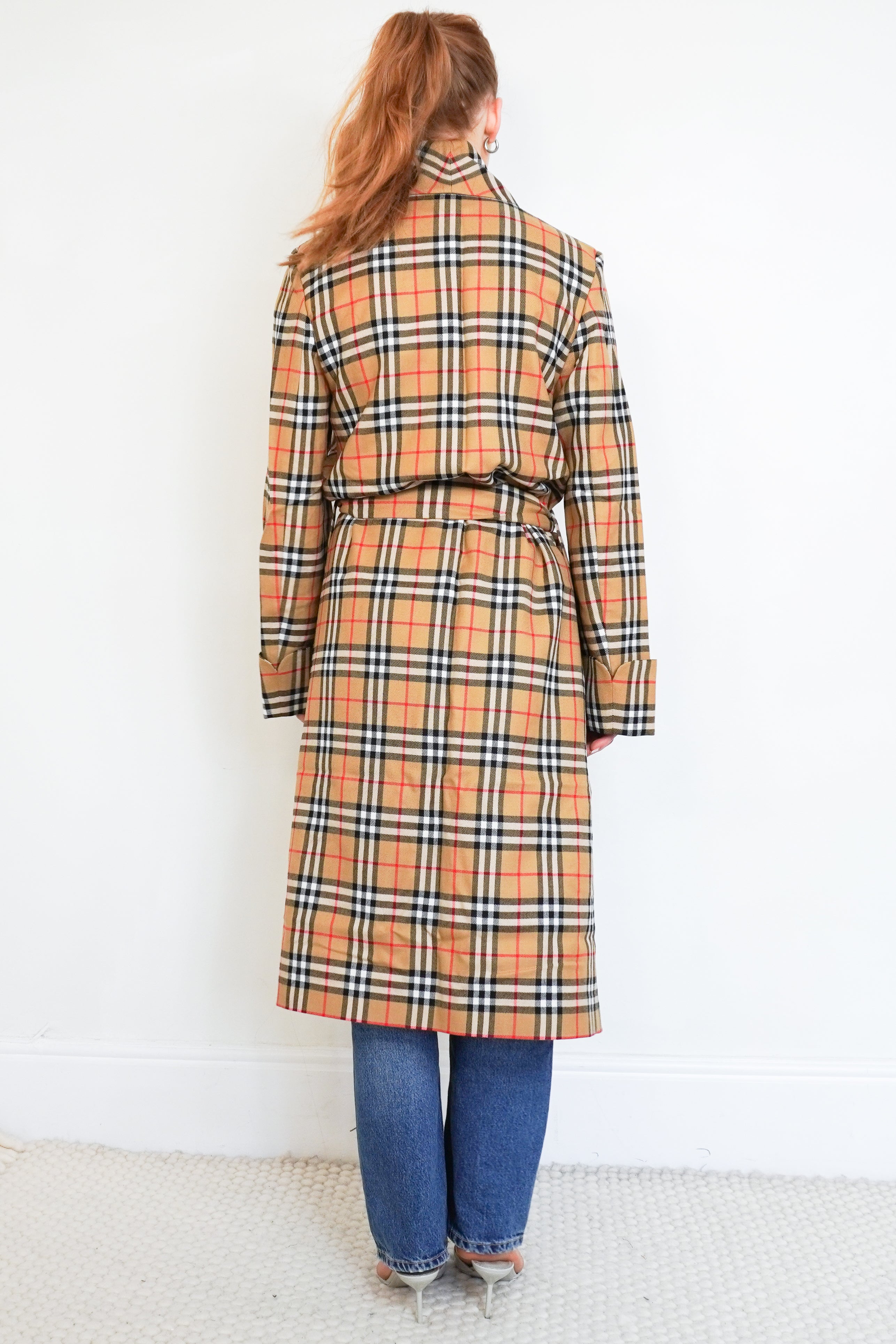 Burberry Plaid Check Coat RRP £2000 | Authentic Preloved