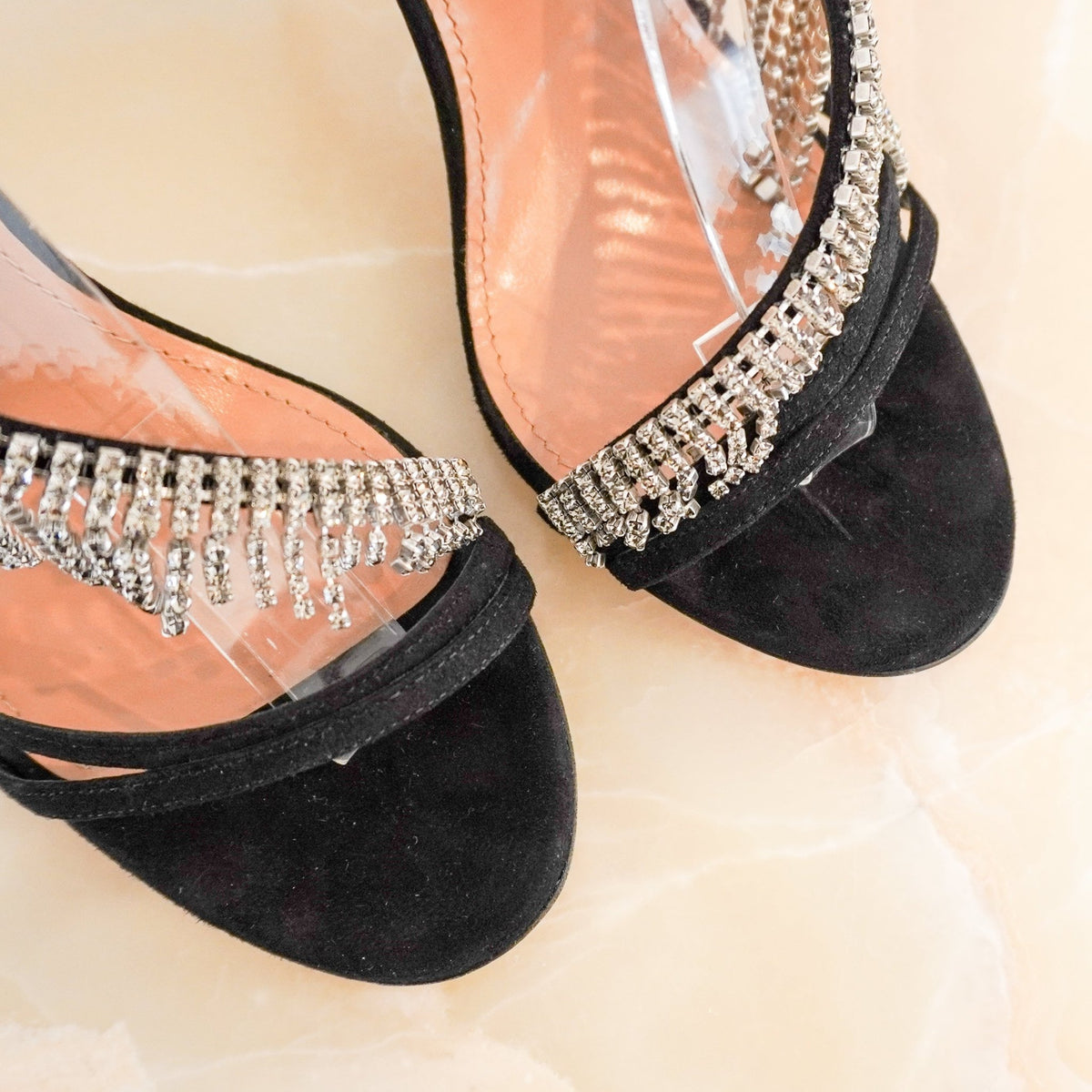 NEW Aquazzura Black Heels UK 6 RRP £1140 - Reloved Again