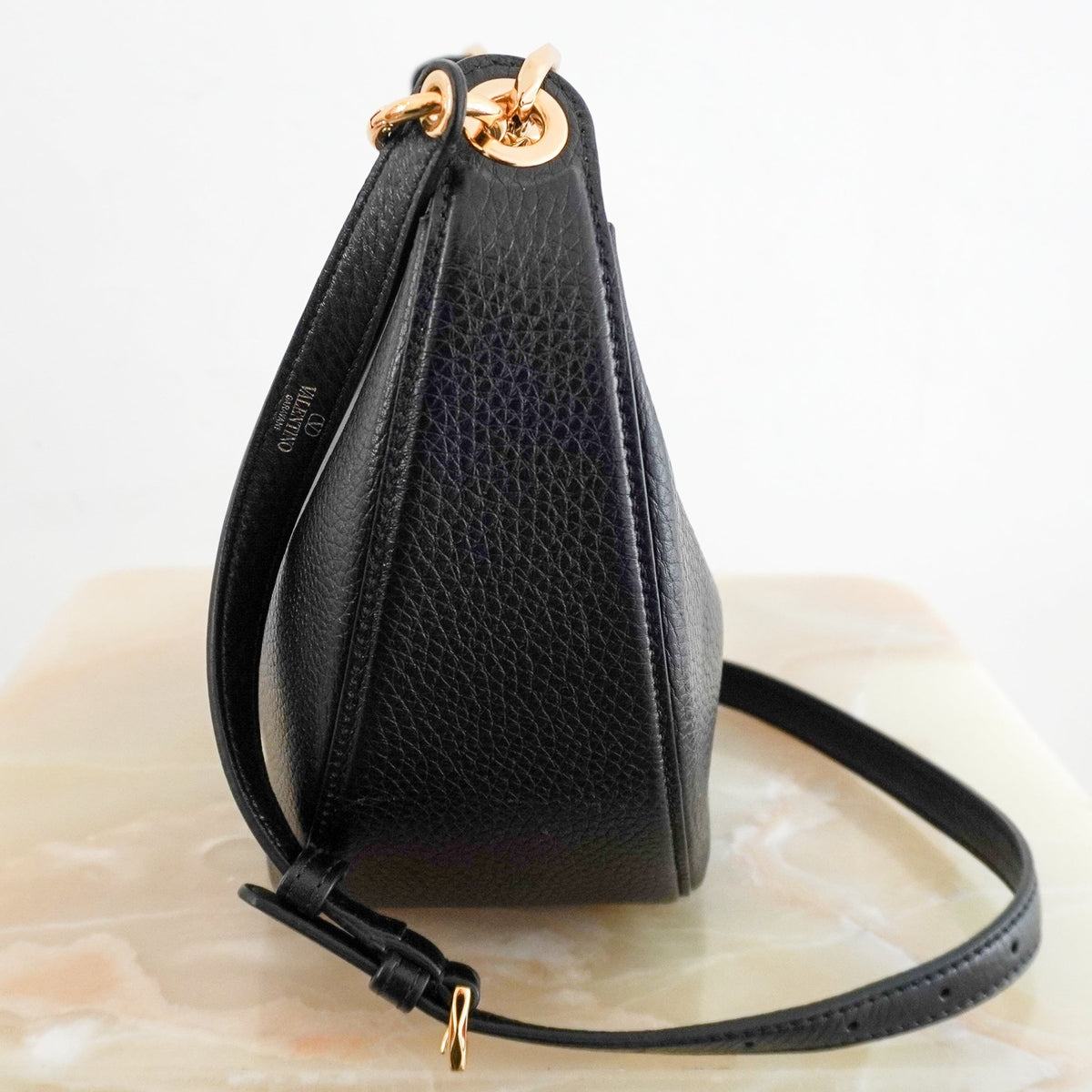 Valentino Garavani VLogo Moon Bag (RRP £1600) | Authentic Preloved - Reloved Again