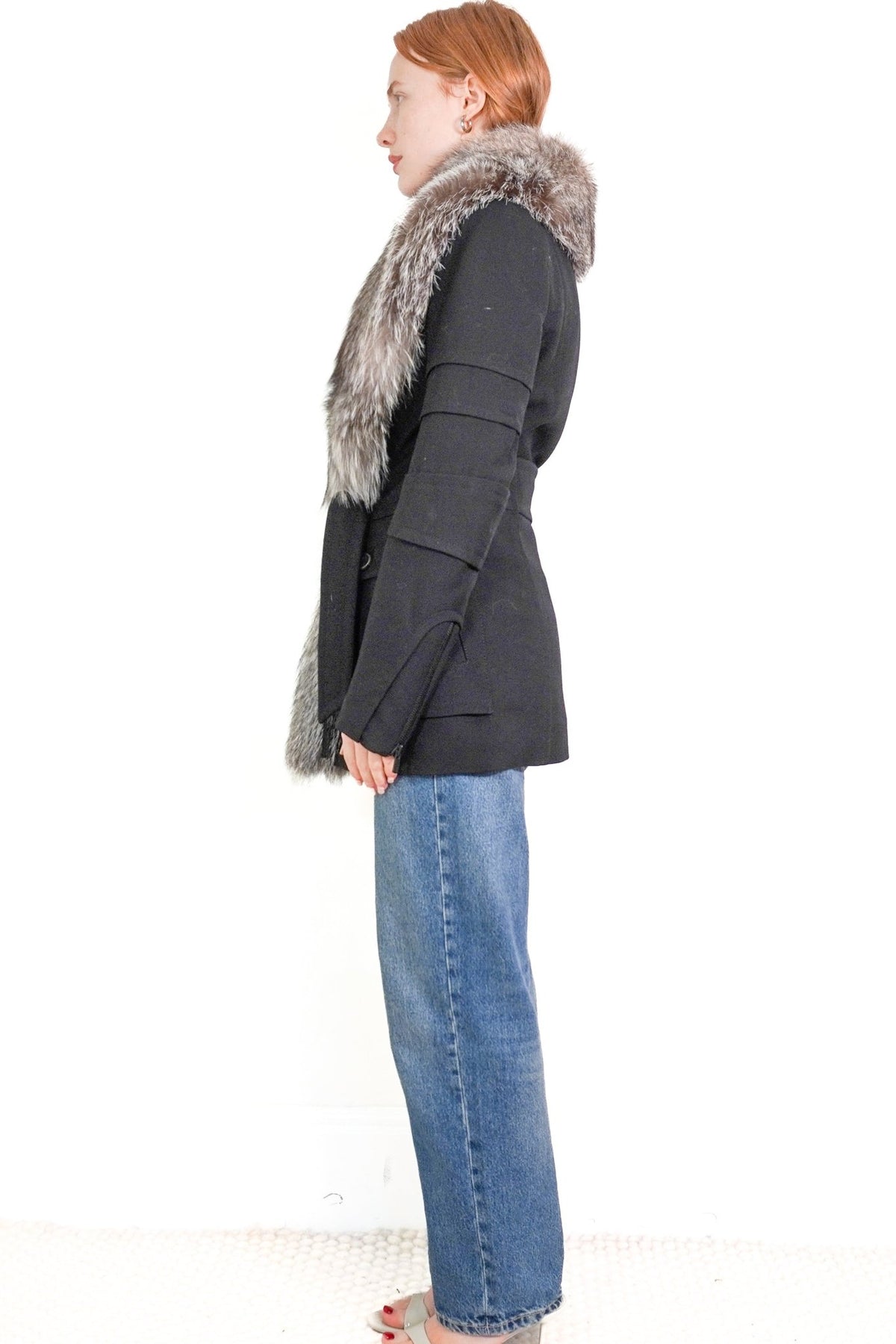 Barbara Bui Silver Lined Jacket (RRP £2000) | Authentic Preloved - Reloved Again