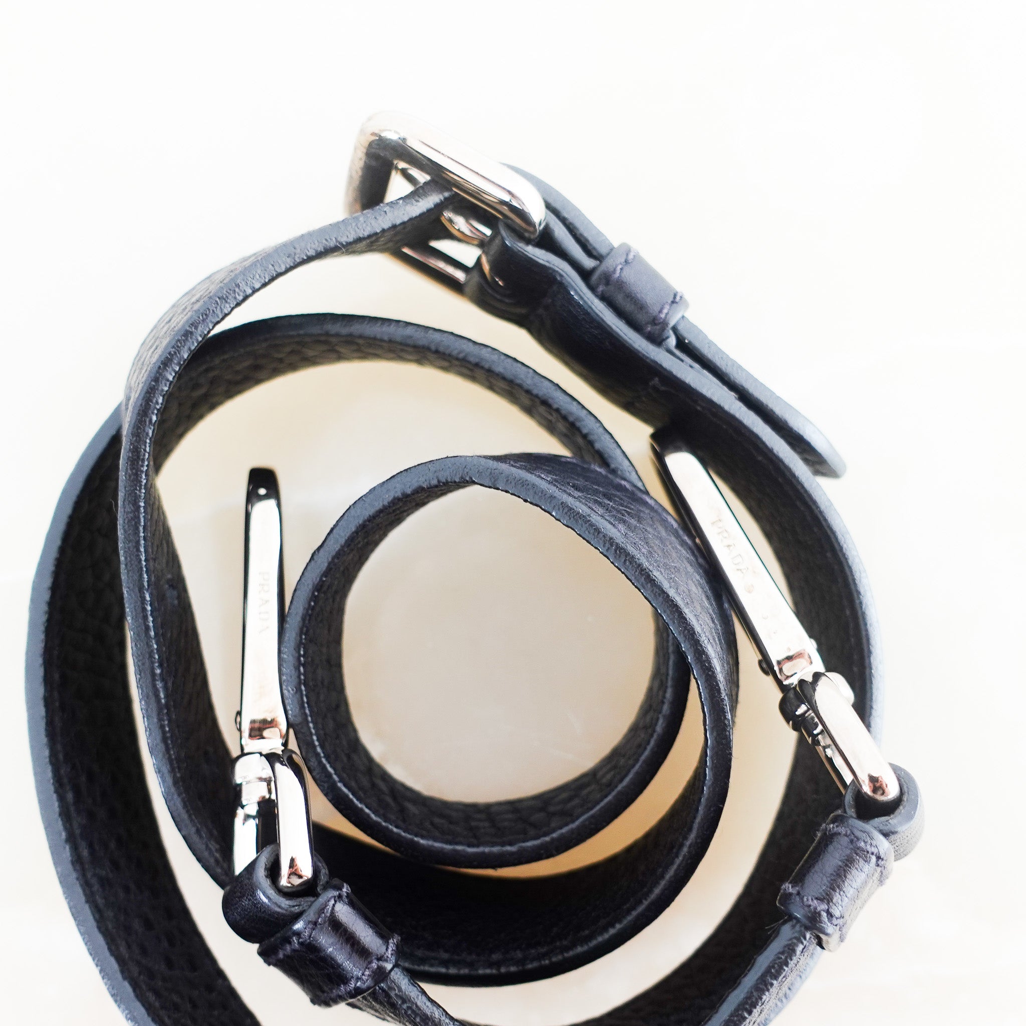 Prada Vitello Daino black Tote Bag | Authentic Preloved - Reloved Again