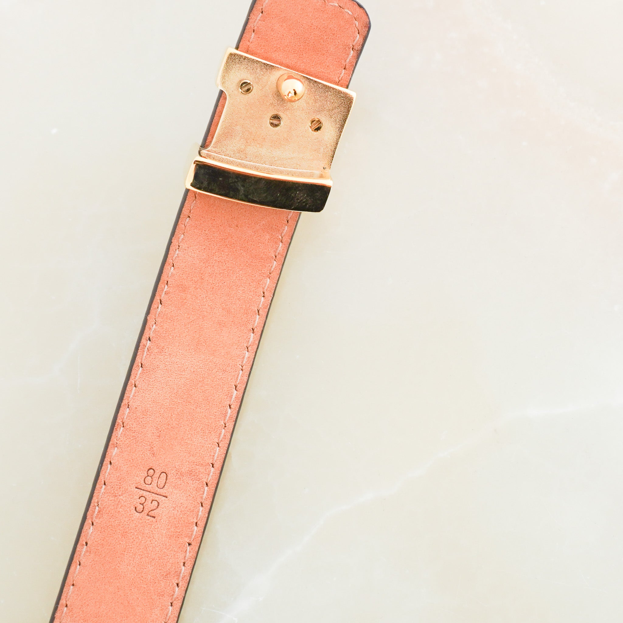 Louis Vuitton Canvas Belt (RRP £450) | Authentic Preloved FINAL SALE - Reloved Again