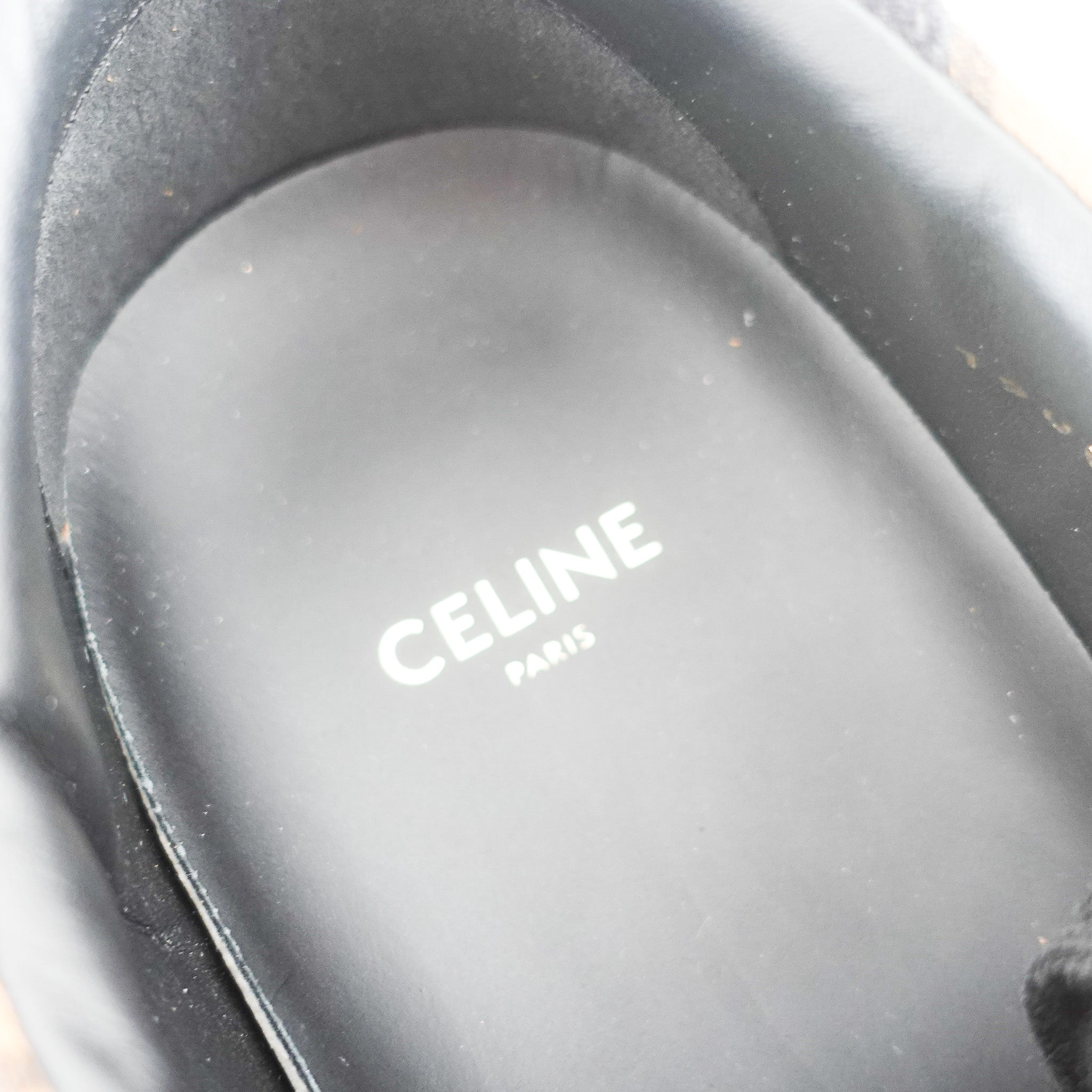 NEW Celine Animal Print Triomphe Trainers | Authentic Preloved