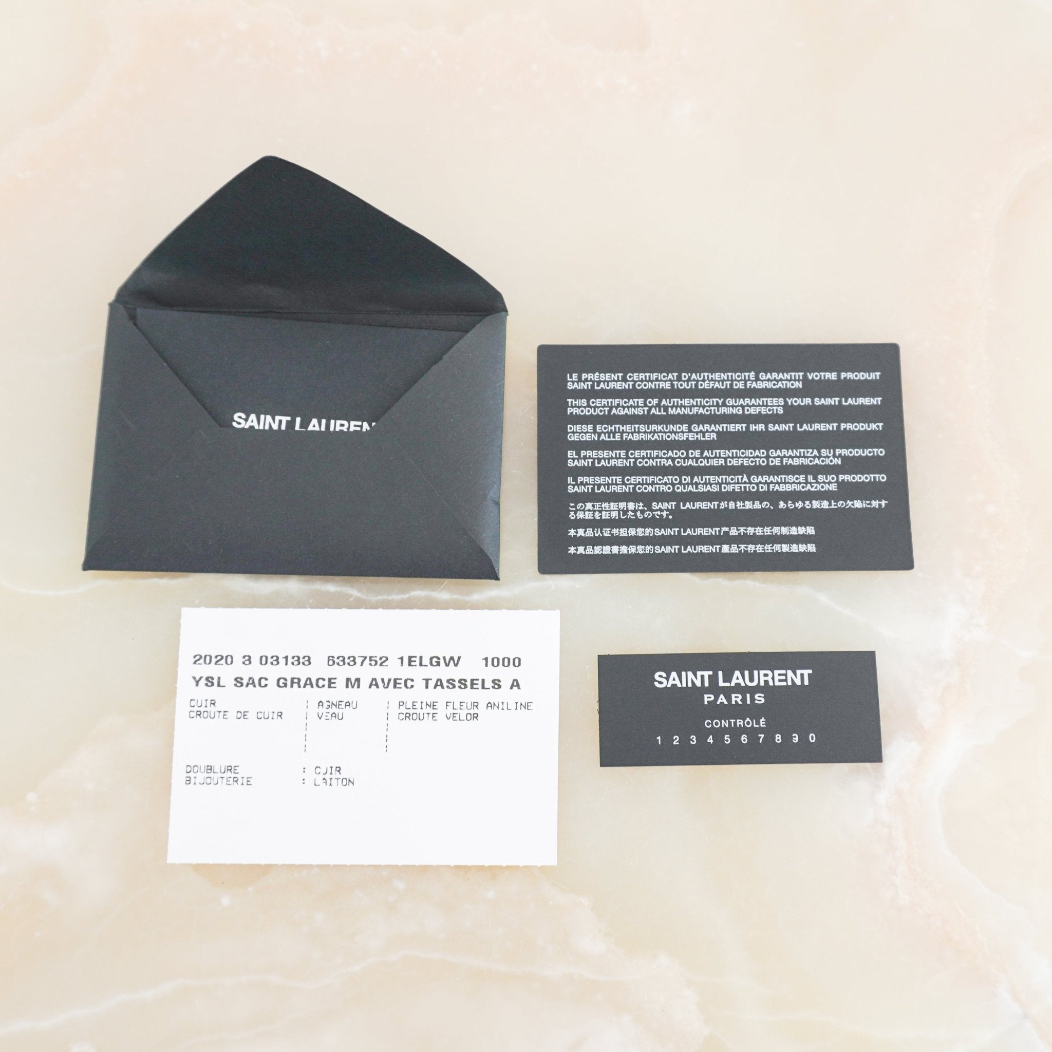 Saint Laurent Gold Plated Sculptured Cuff Bracelet (RRP £595) | Authentic Preloved FINAL SALE - Reloved Again