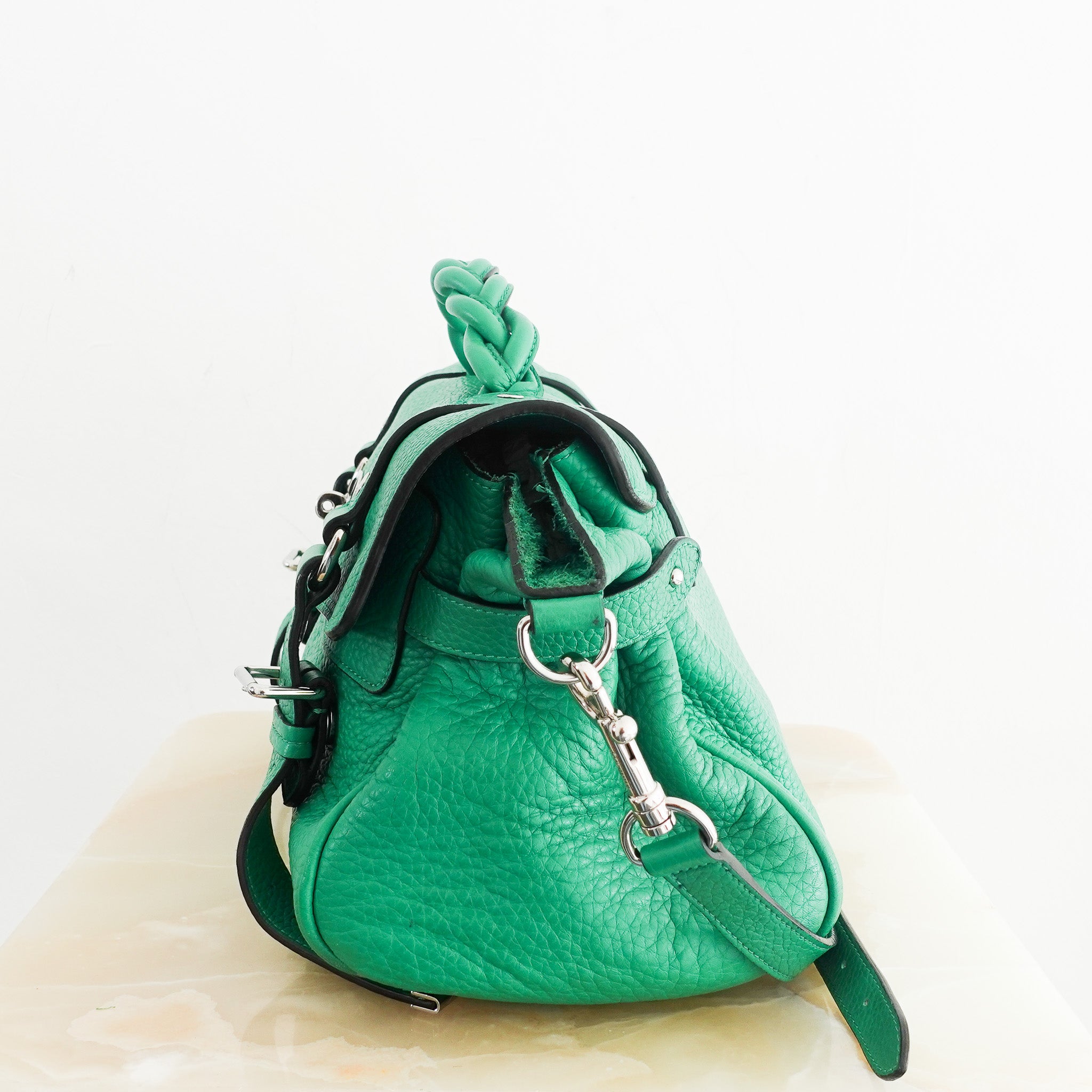 Mulberry Alexa Bag in green RRP £1195 | Authentic Preloved