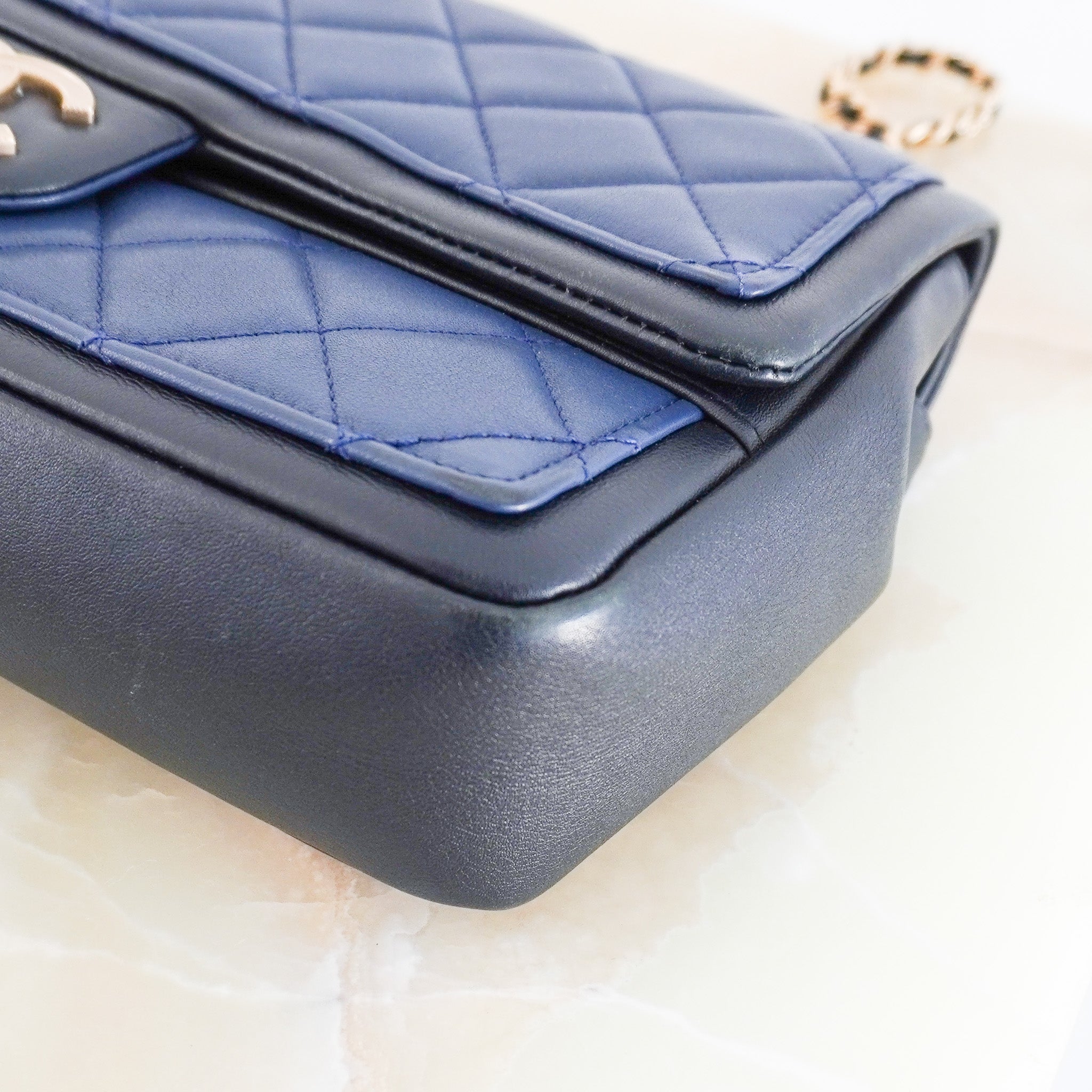 Chanel Bi - Colour Matelasse Single Flap Bag RRP £7,000 | Authentic Preloved - Reloved Again