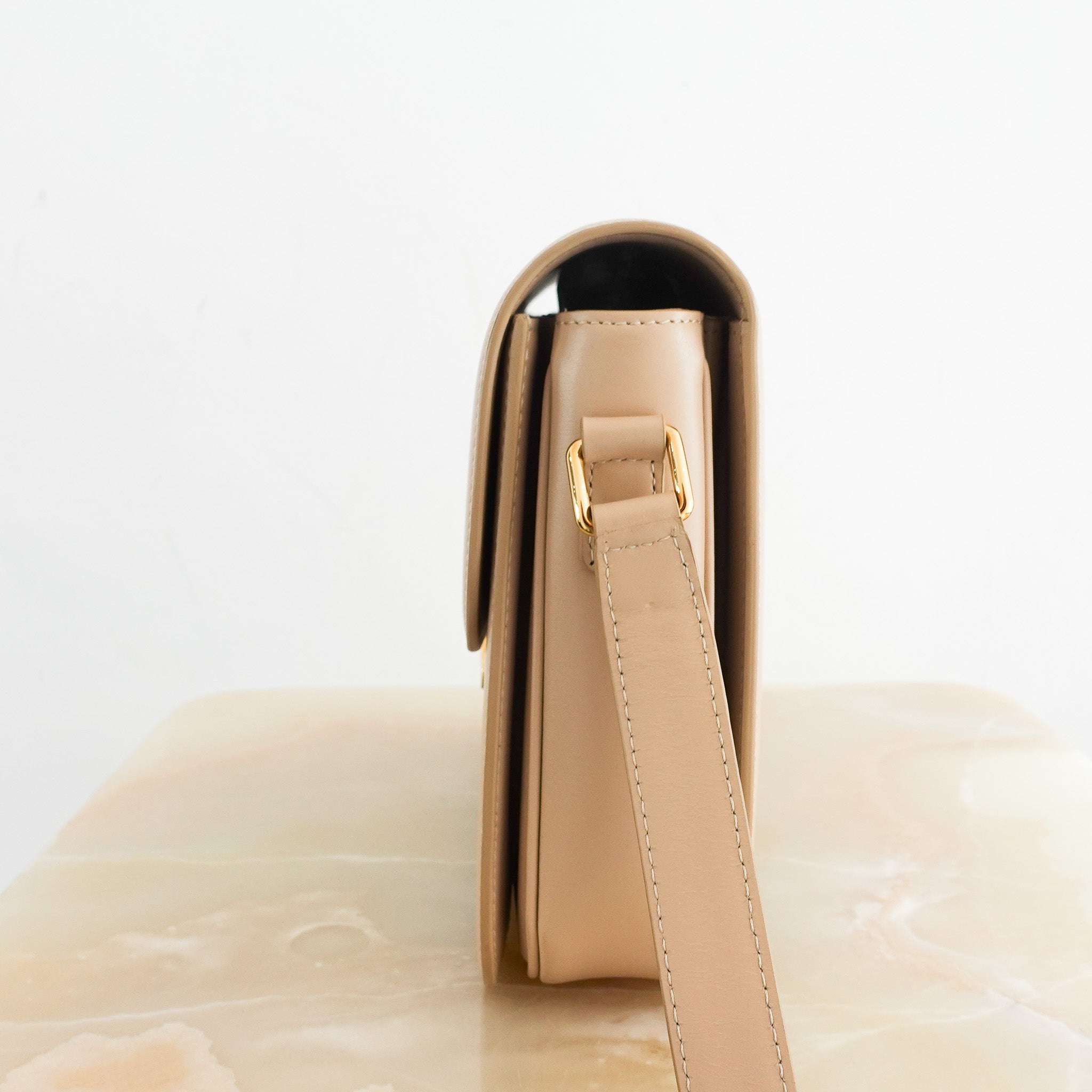 Celine Medium Triomphe Bag in Oat Beige £3000 | Authentic Preloved - Reloved Again
