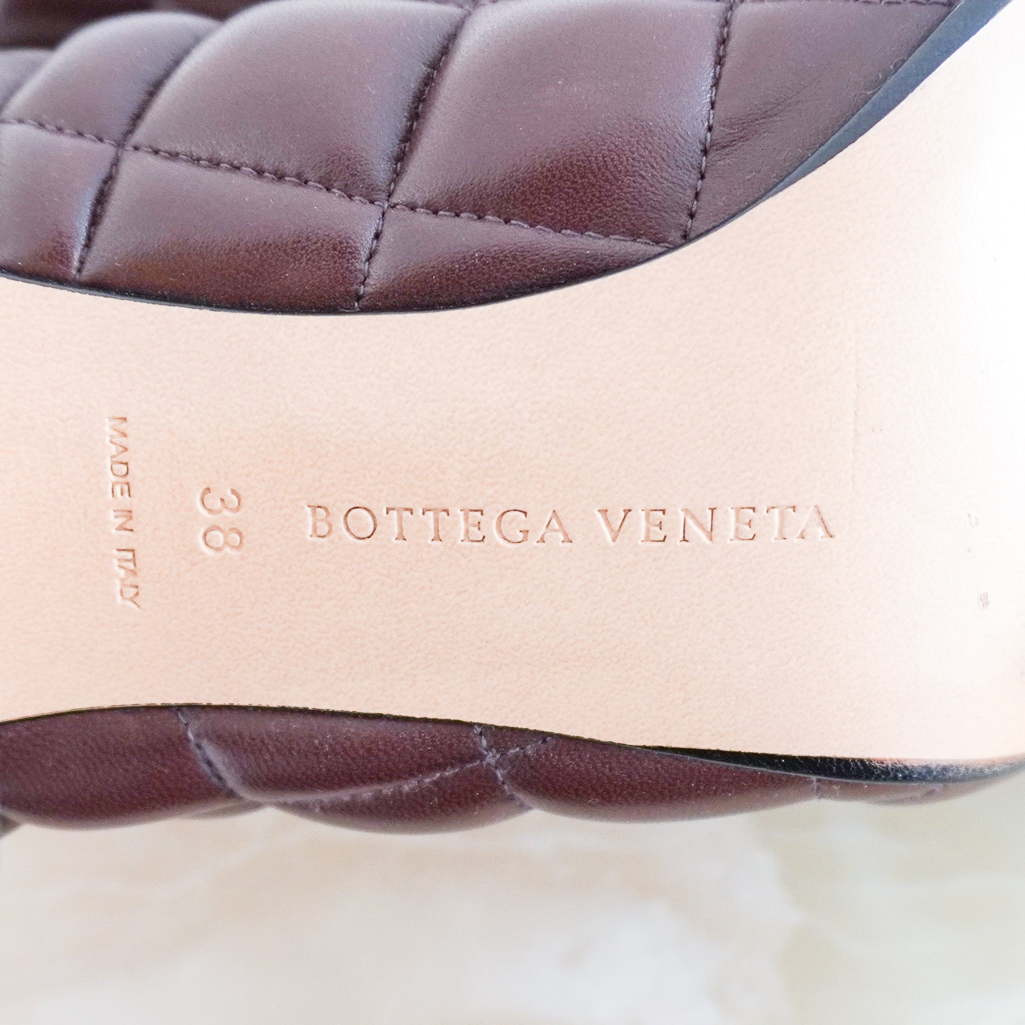 Bottega Veneta Nappa Heels RRP £800 | Authentic Preloved - Reloved Again