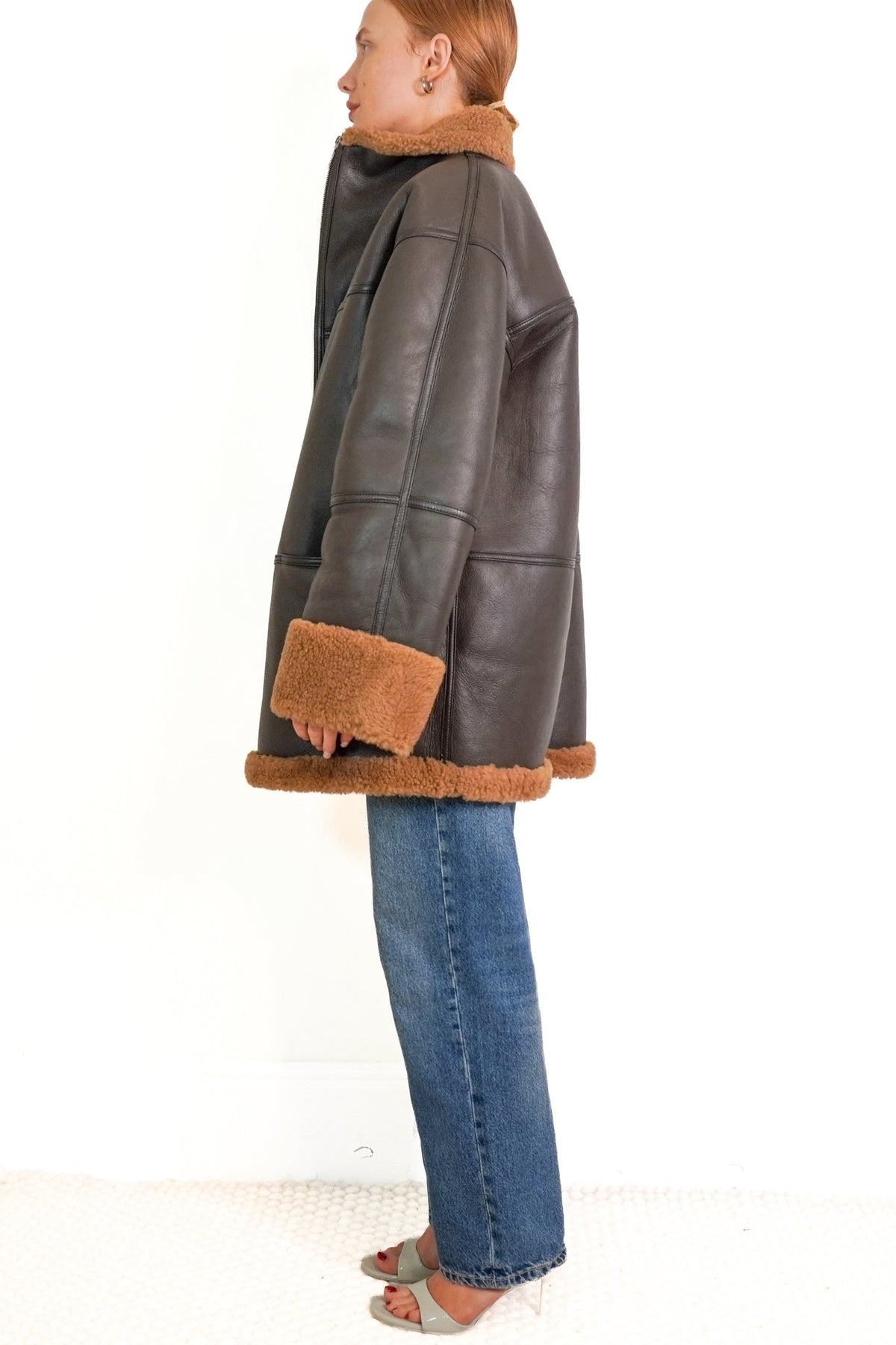 Toteme Brown Shearling (RRP £2100) | Authentic Preloved - Reloved Again
