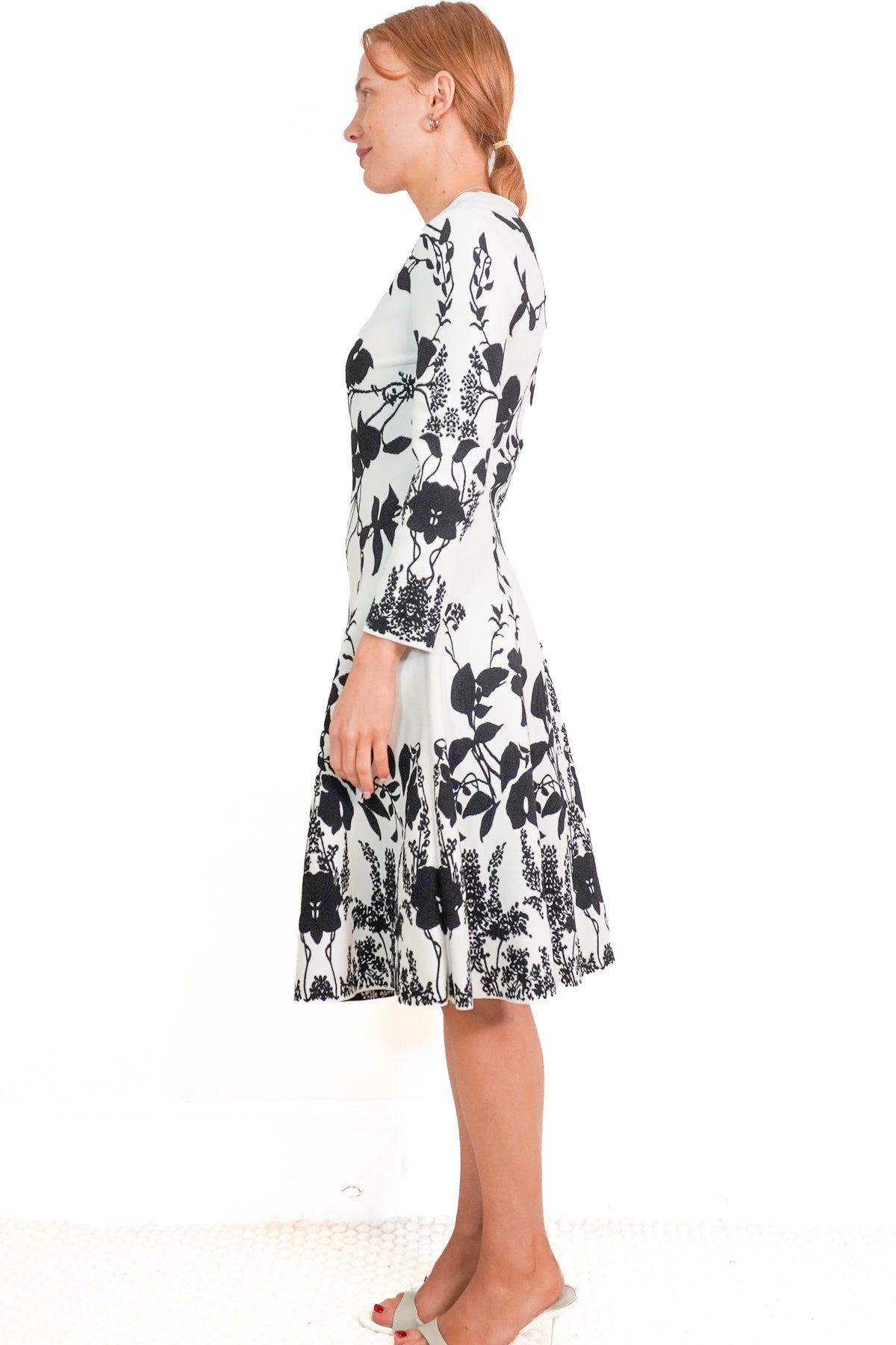 Alexander McQueen Floral Knitted Dress (RRP £1500)