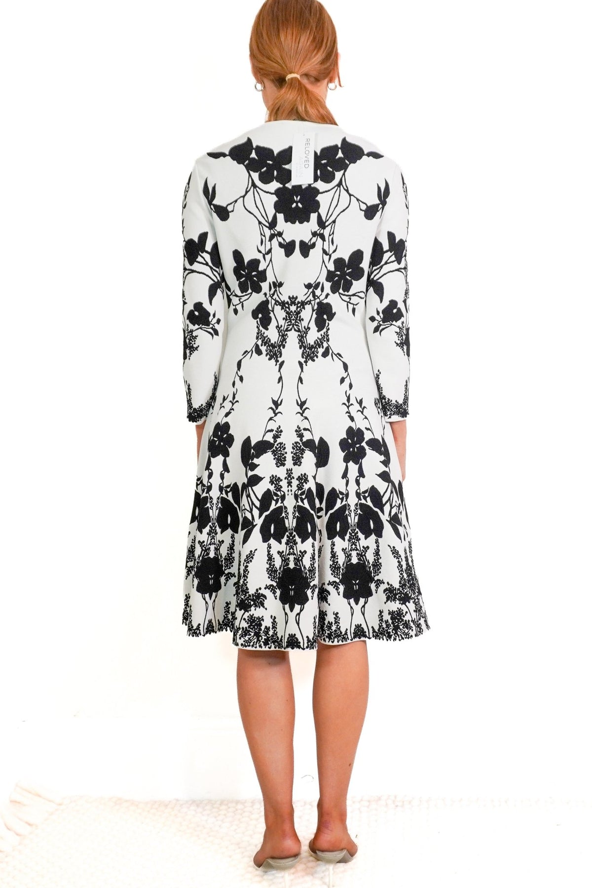 Alexander McQueen Floral Knitted Dress (RRP £1500) - Reloved Again