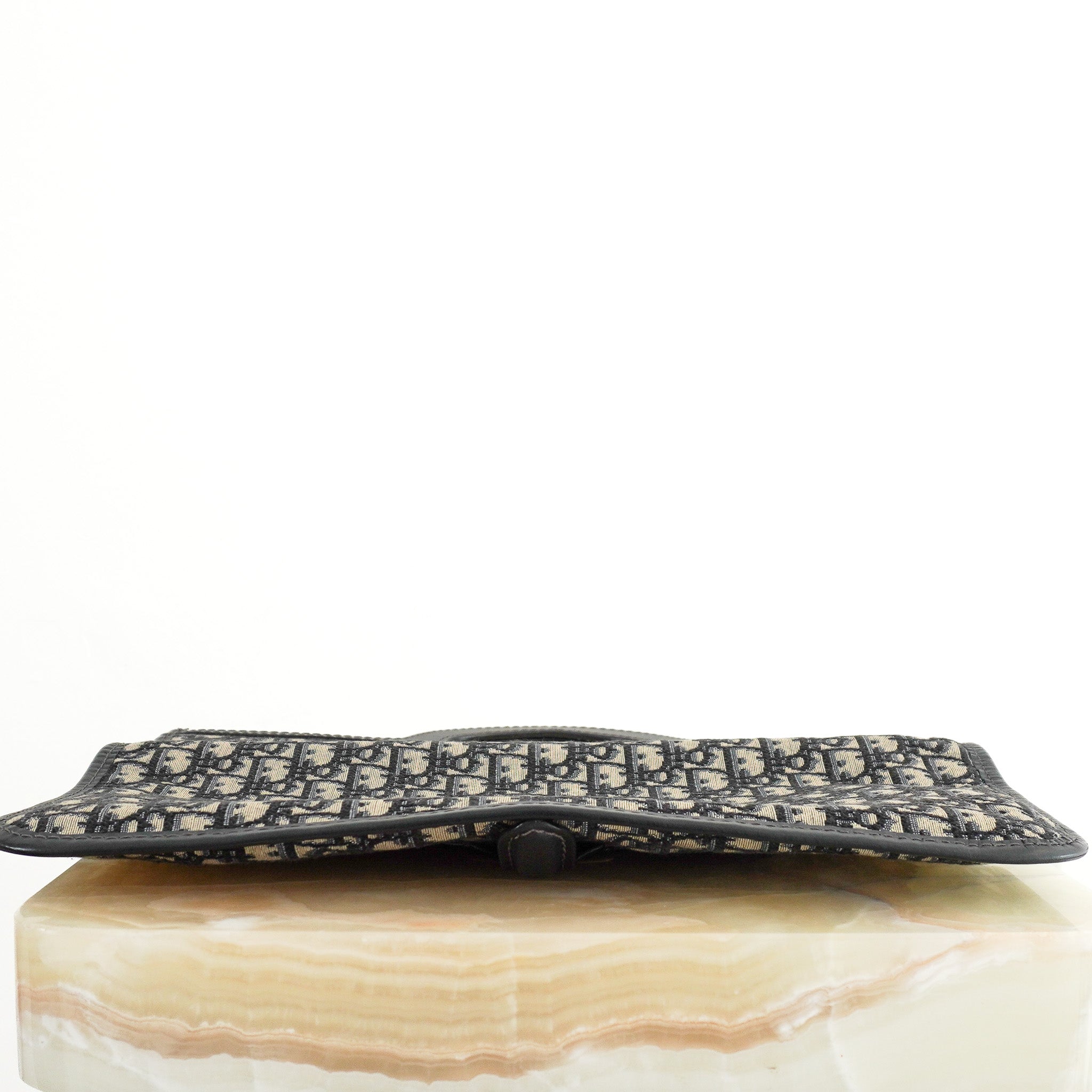 Christian Dior Oblique Fold Over Clutch (RRP £1,325) | Authentic Preloved