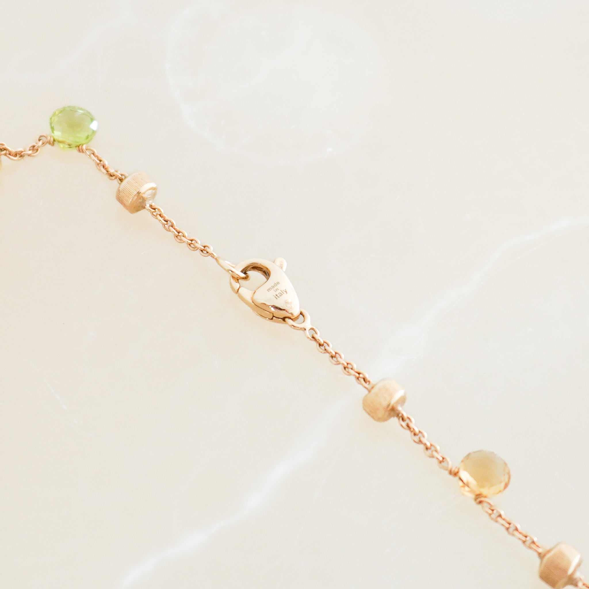 Marco Bicego Paradise Mix Gemstone Necklace (RRP £1,700) | Authentic Preloved FINAL SALE