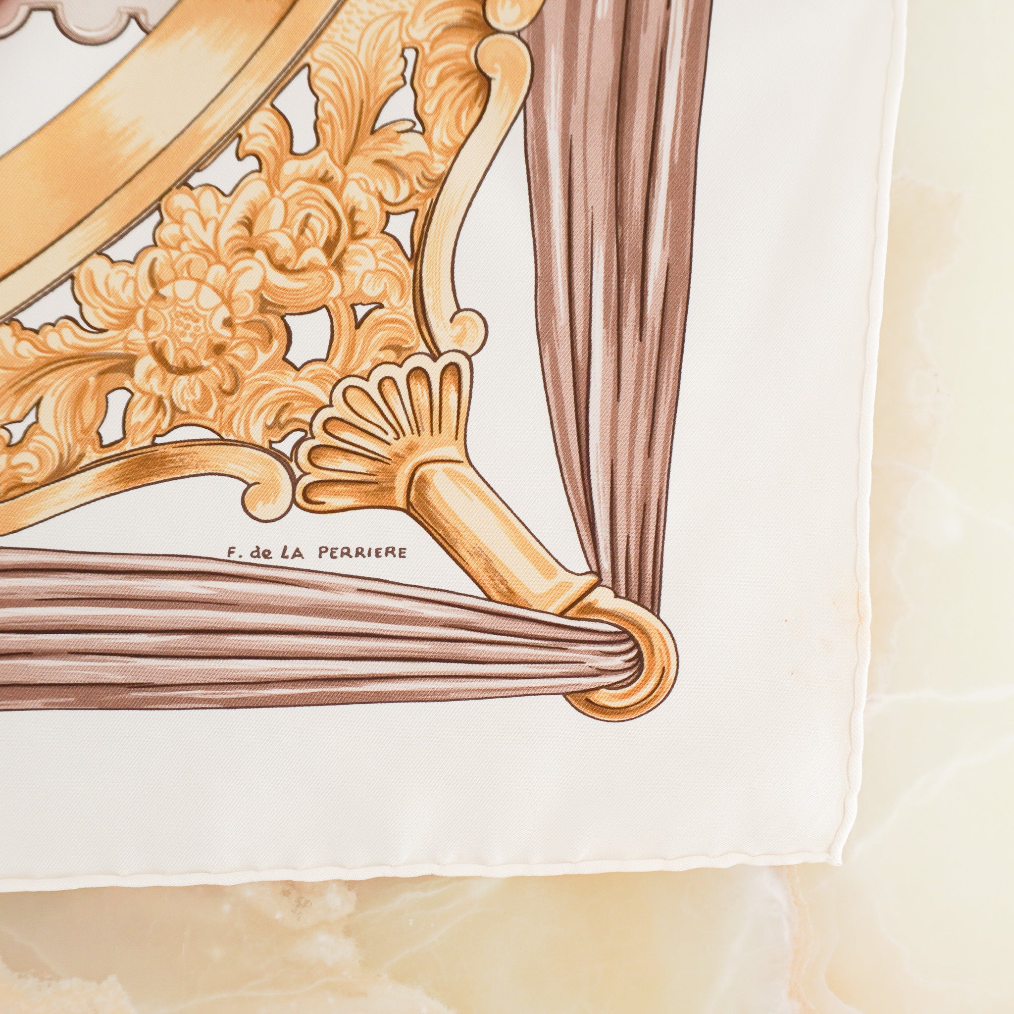 Hermes Etriers Silk Twill Carre 90 Scarf (RRP £520) | Authentic Preloved FINAL SALE