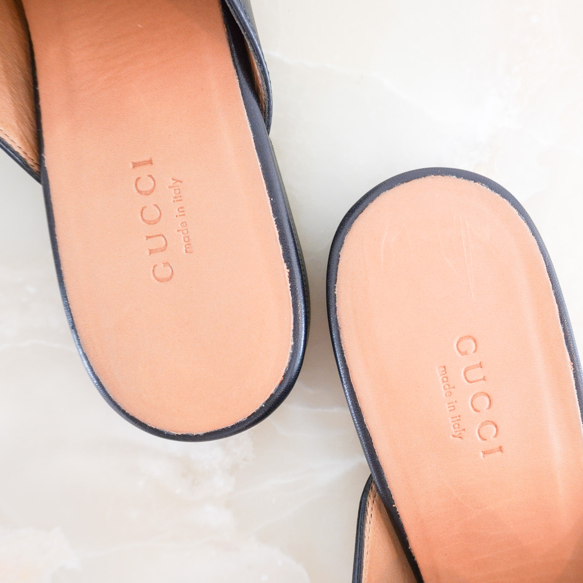 Gucci Princetown Black Leather Horsebit Mules (RRP £760) | Authentic Preloved