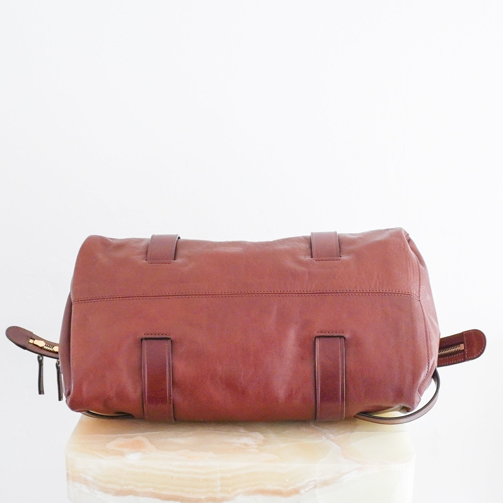 CURRENT SEASON Chloe Kerala Brown Large Leather Shoulder Bag (RRP £2390) | Authentic Preloved - Reloved Again