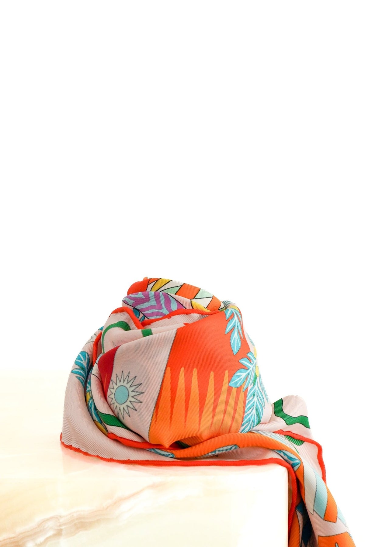 NEW Hermès Carré 90 La Source de Pégase Multicolour Silk Twill Scarf (RRP £520) | FINAL SALE Authentic Prelvoed - Reloved Again