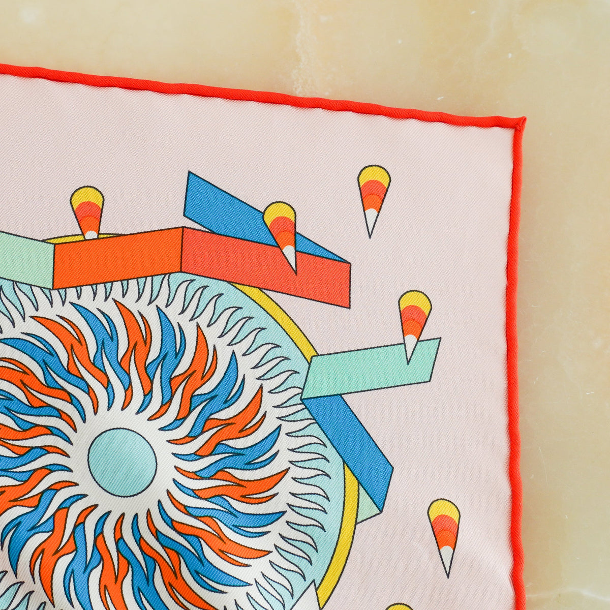 NEW Hermès Carré 90 La Source de Pégase Multicolour Silk Twill Scarf (RRP £520) | FINAL SALE Authentic Prelvoed