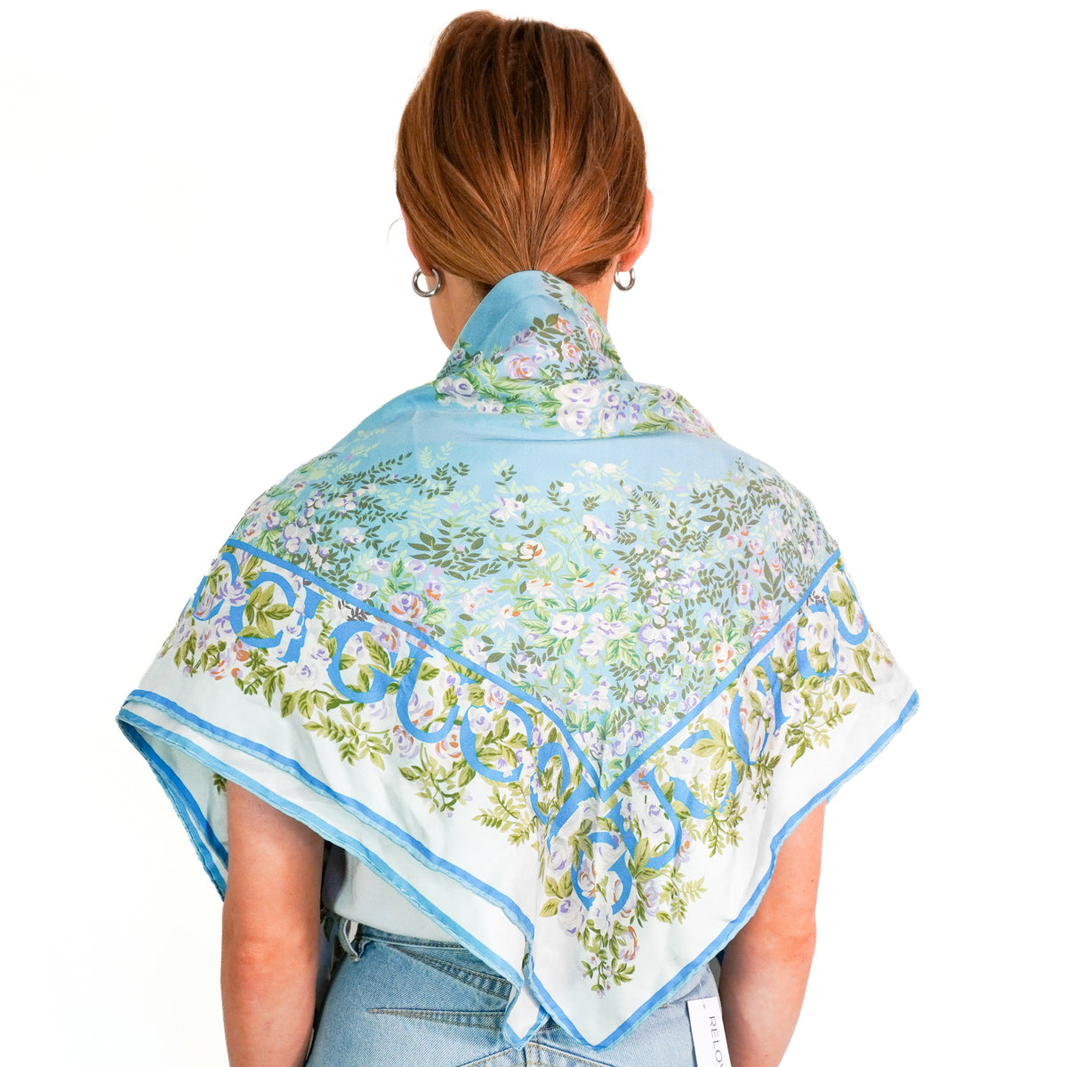 Gucci Floral Silk Scarf | FINAL SALE Authentic Preloved