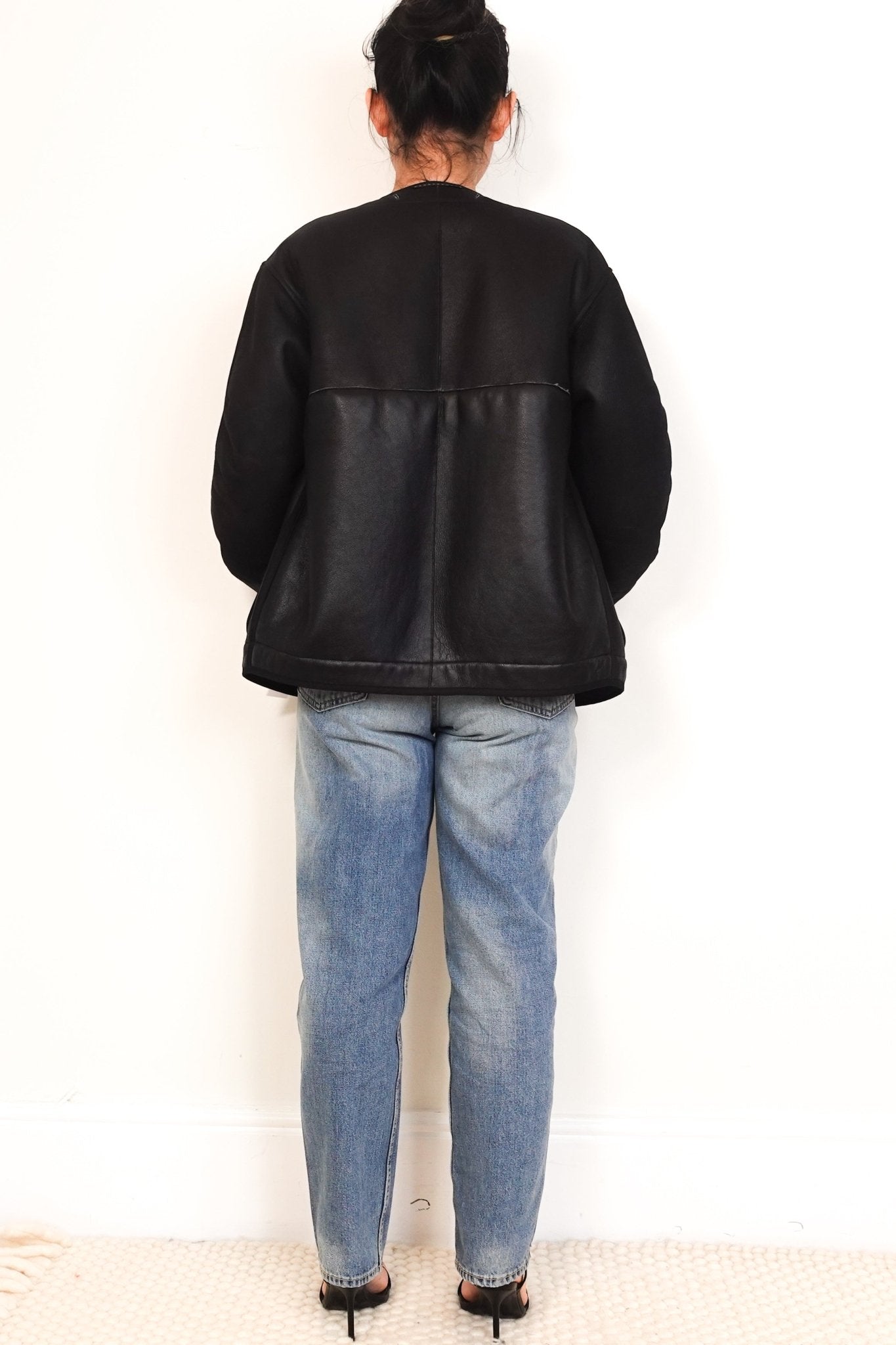 Marfa Stance Lambskin Reversible Coat | RRP £2.8k | Authentic Preloved - Reloved Again