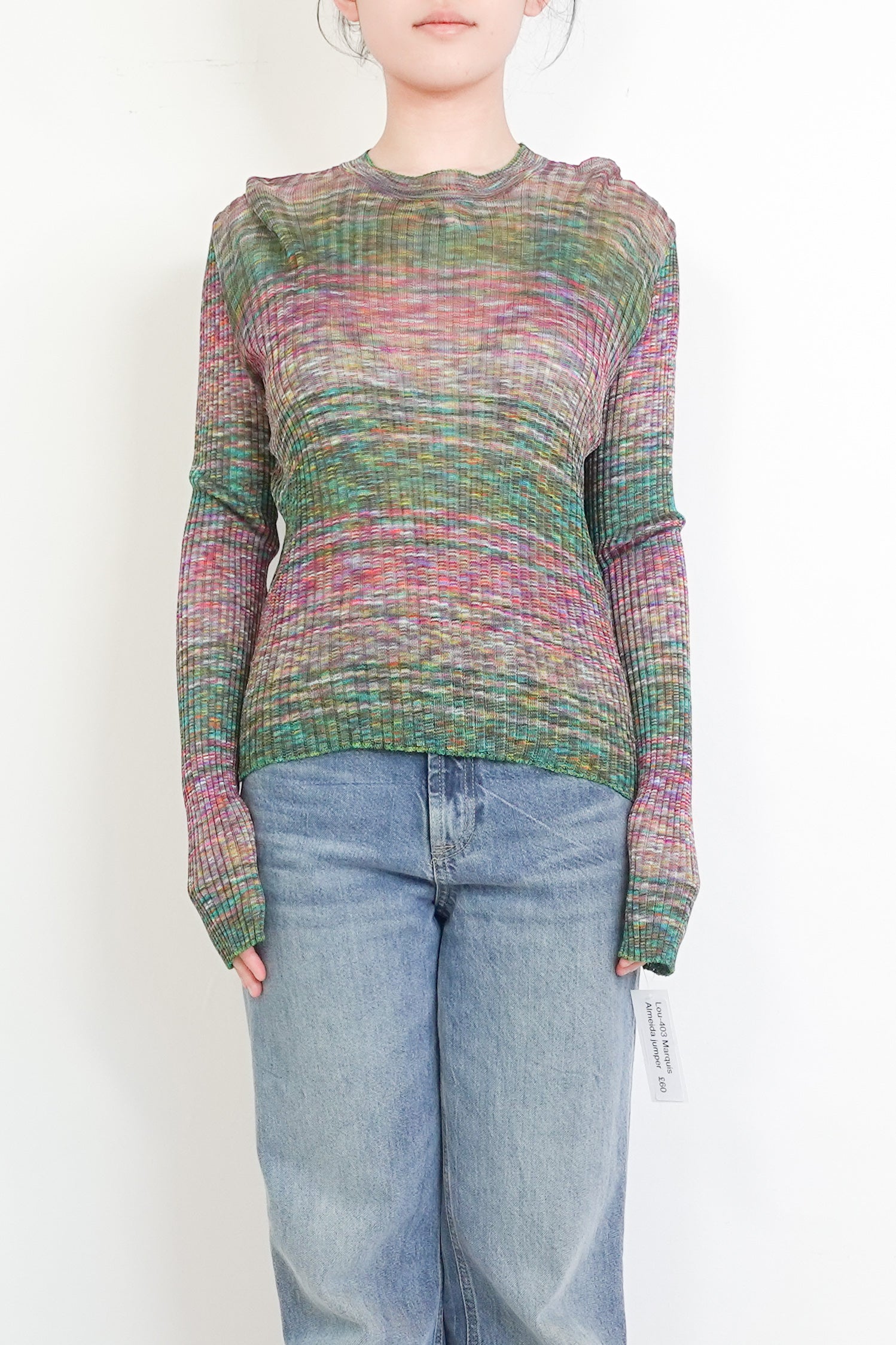 Multicolour knitted jumper RRP £300-Outlet no returns