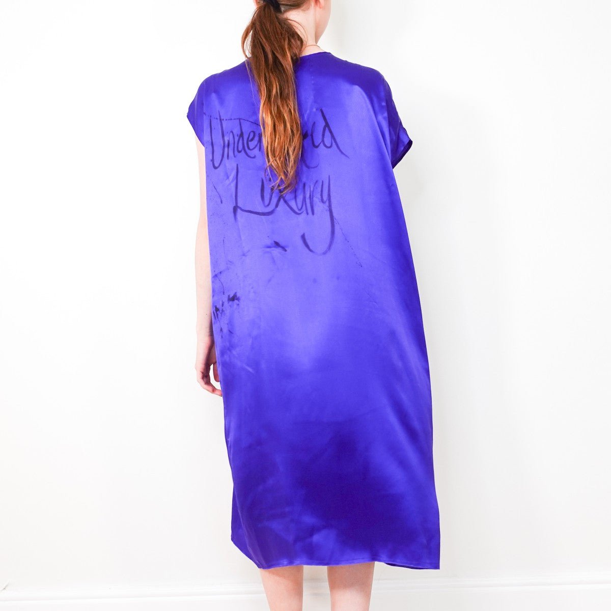 Alessandra Jane Hand crafted purple luxury kaftan - final sale no returns | Authentic Preloved - Reloved Again