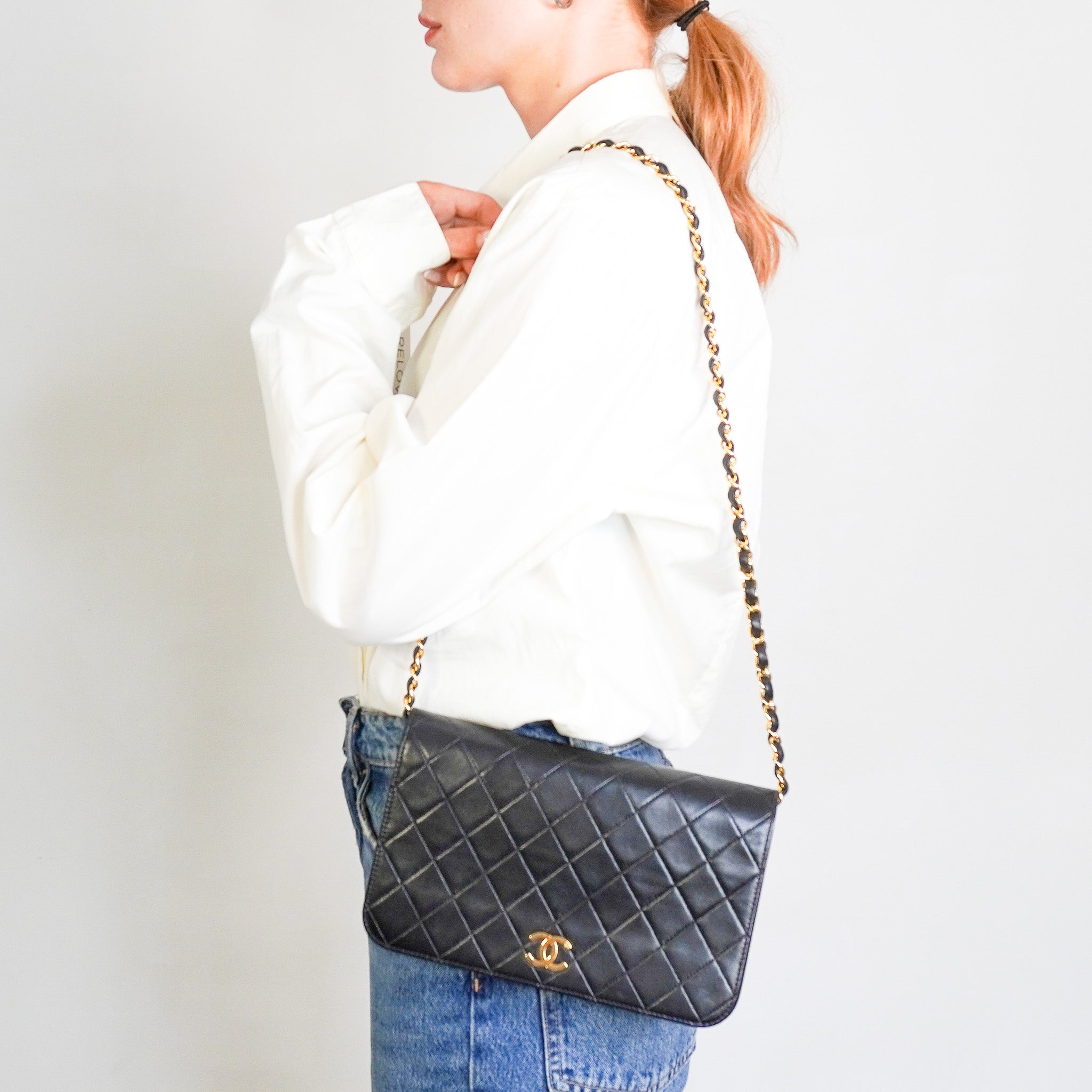 Chanel Lambskin Quilted Flap Bag with 24K Plated Hardware | Authentic Preloved