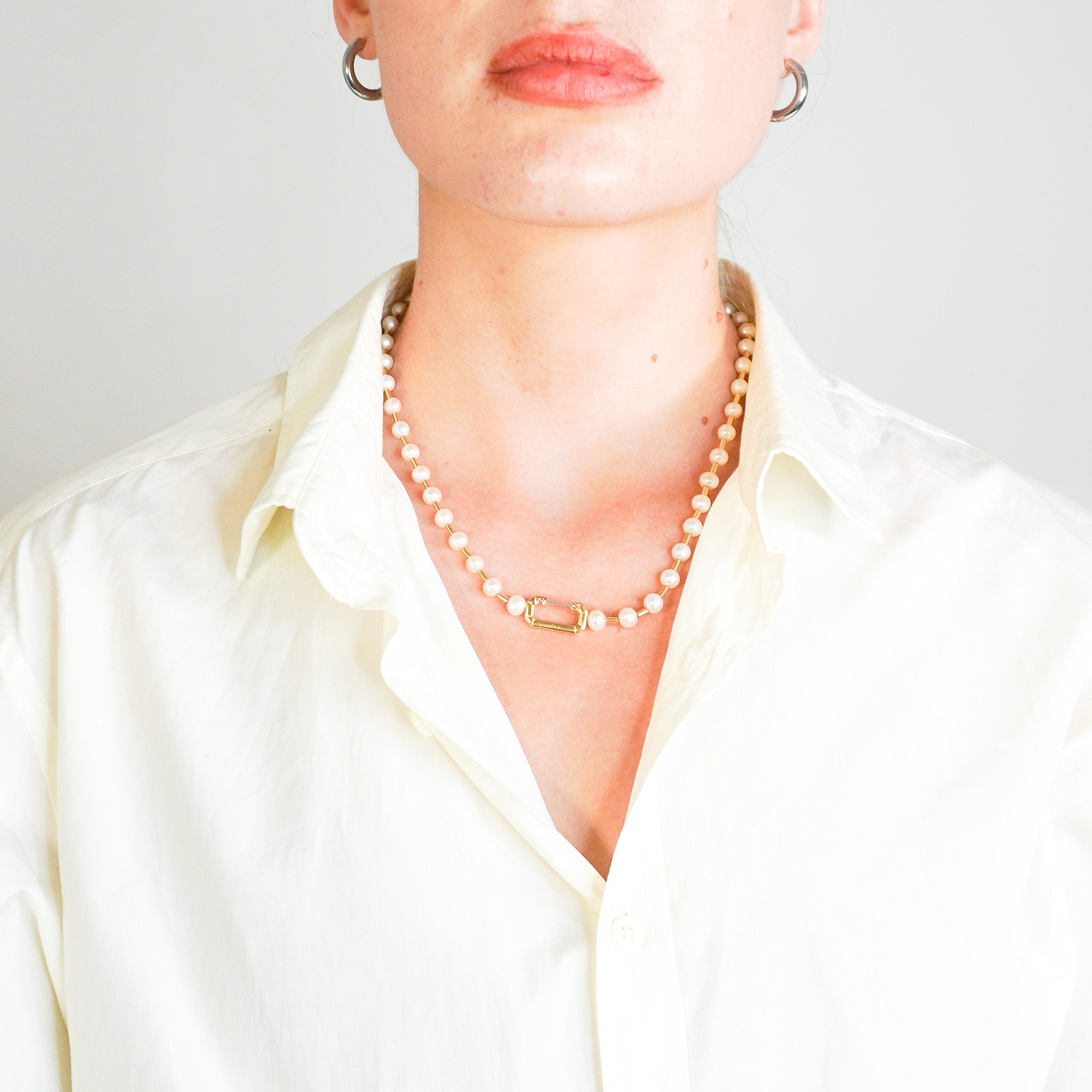 EERA Vita Gold and Pearl Choker (RRP £1349) | Authentic Preloved FINAL SALE