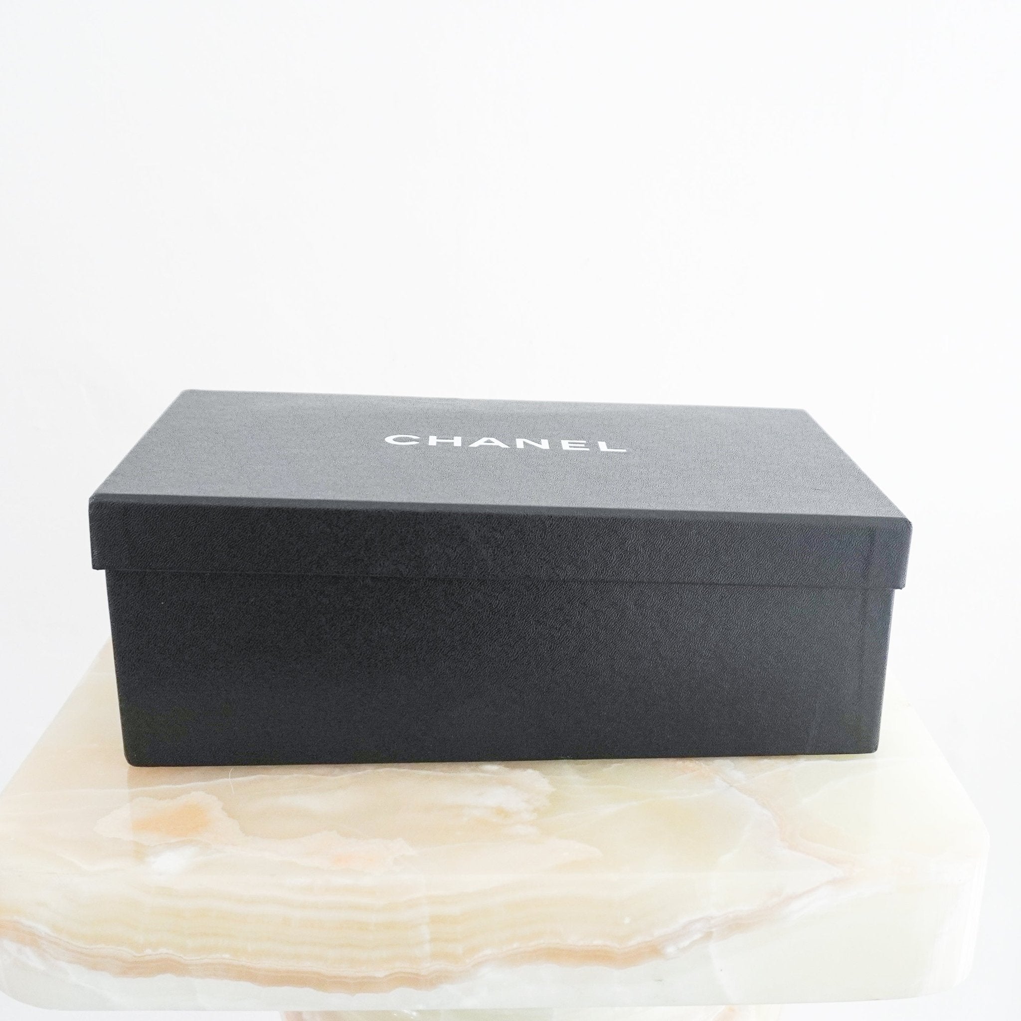 Chanel Nude Leather CC Espadrilles (RRP £750) | Authentic Preloved - Reloved Again