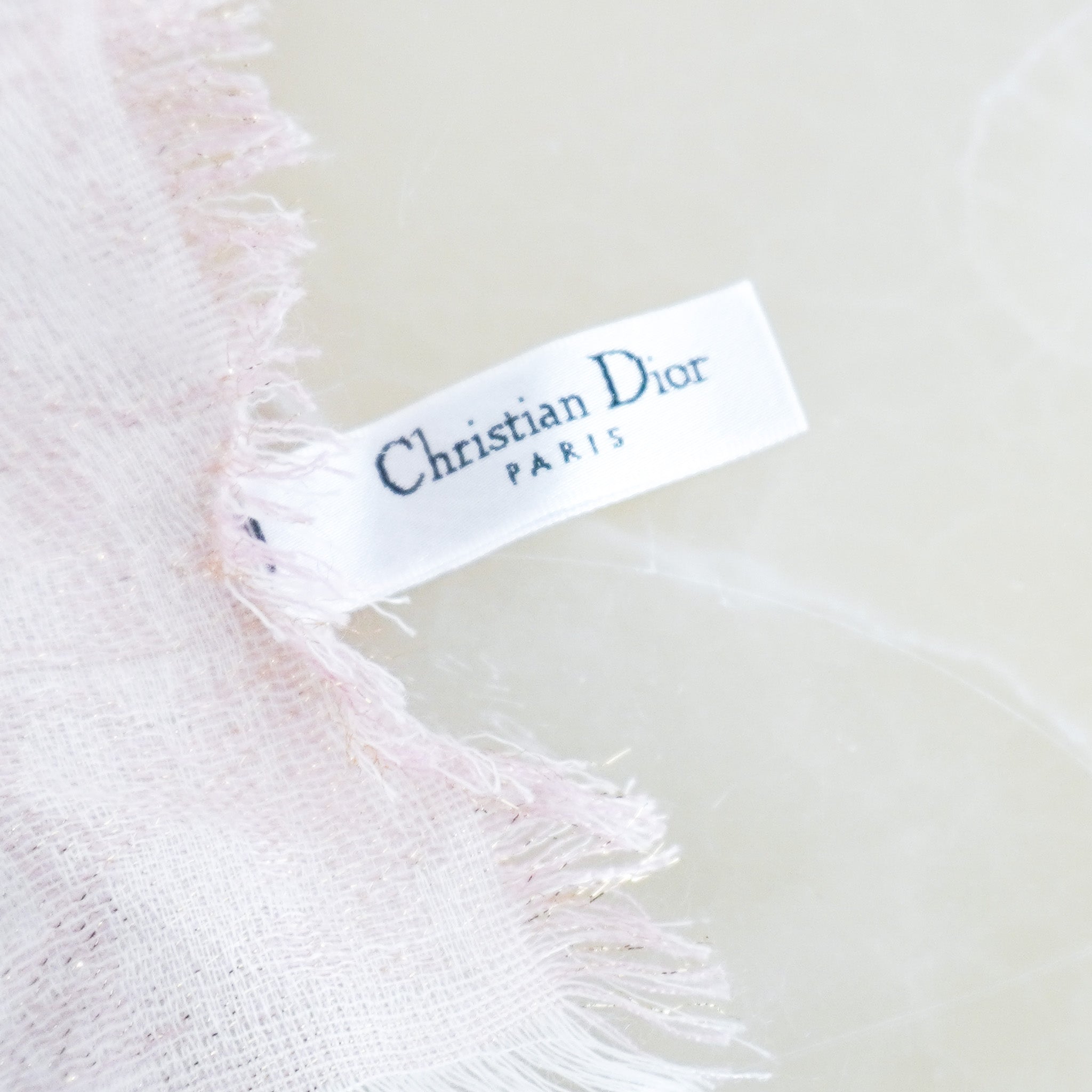 Dior Pink Scarf (RRP £460) | Authentic Preloved FINAL SALE