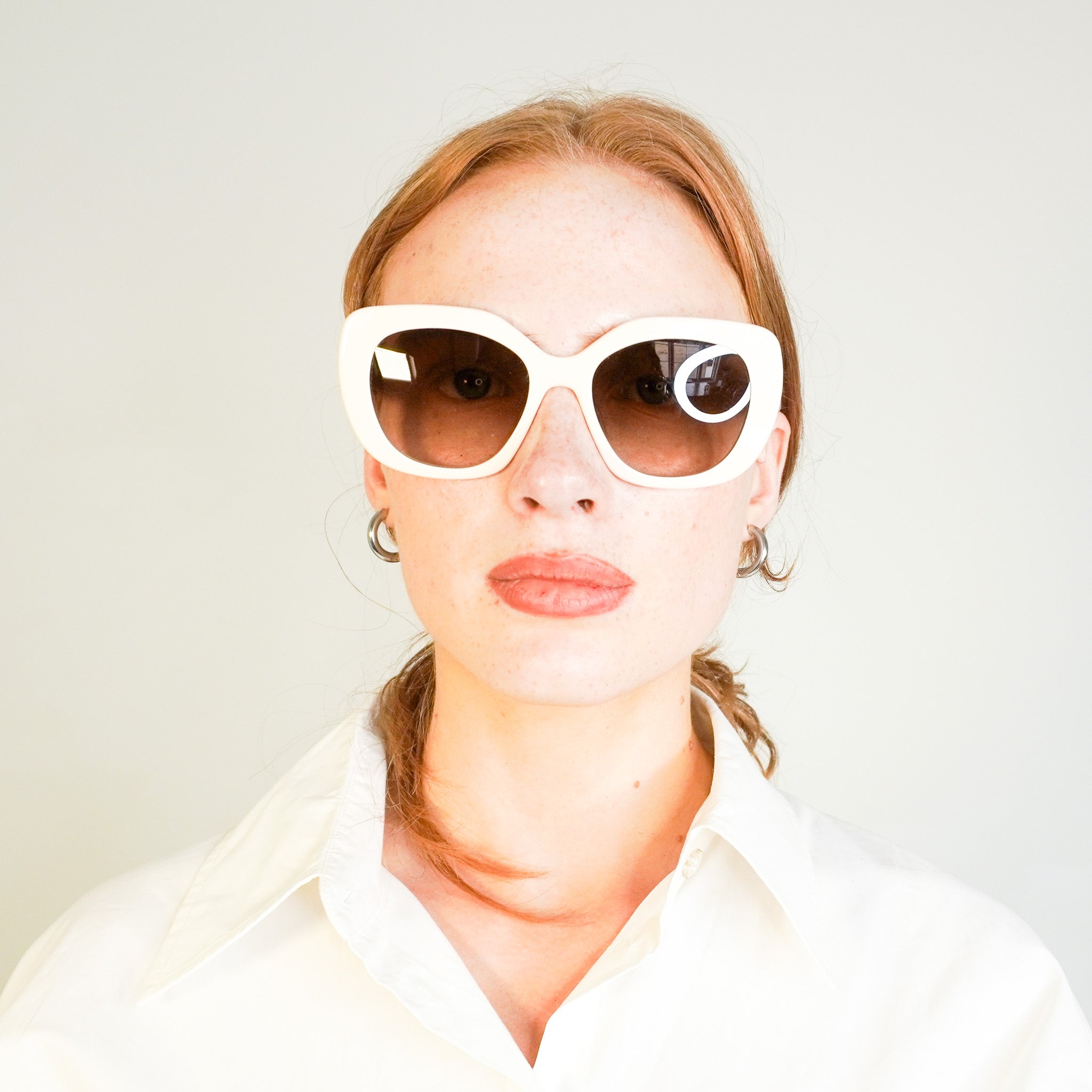 Celine Triomphe Butterfly Sunglasses in Ivory (RRP £410) | Authentic Preloved FINAL SALE - Reloved Again