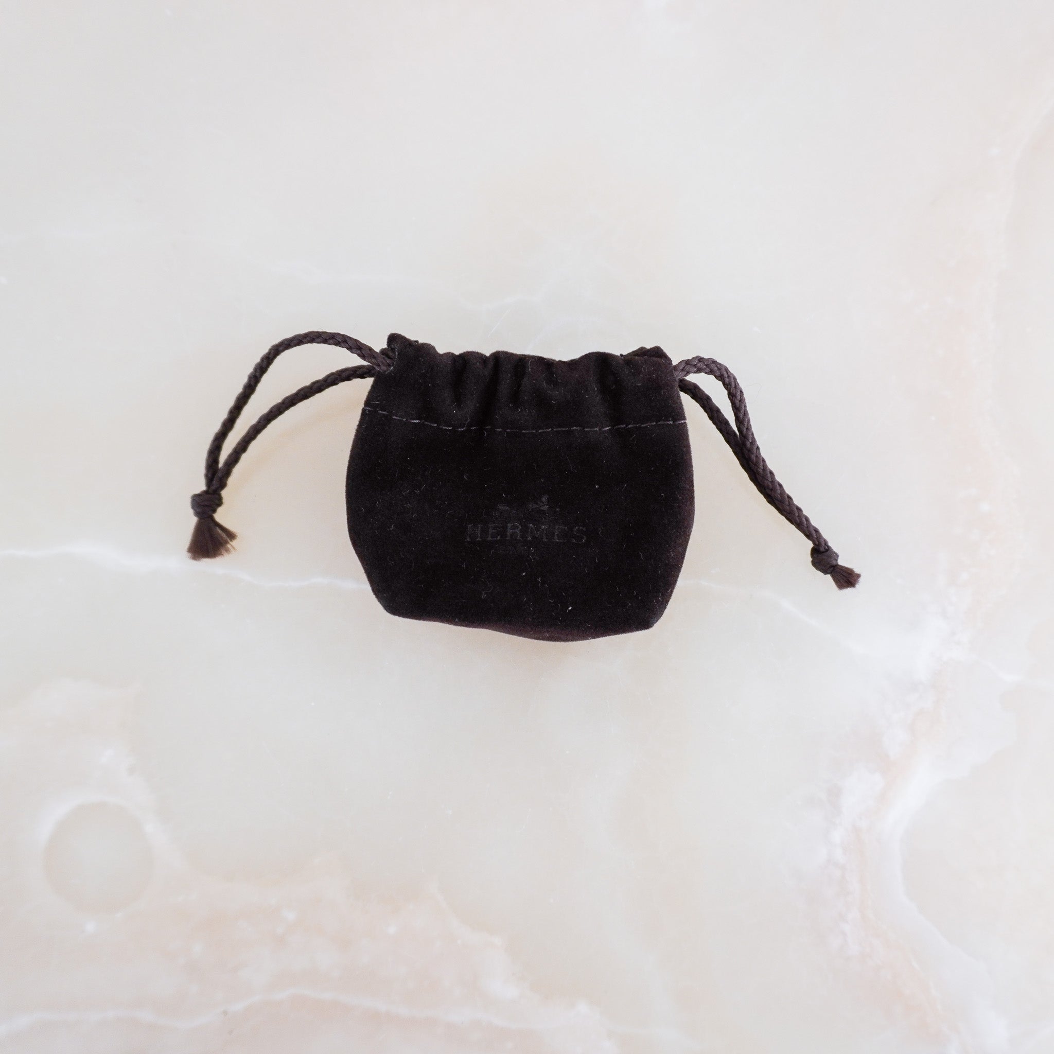 CURRENT SEASON Hermes Mini Mors Twilly Ring in Plaqué Or Rose RRP £155 | Authentic Preloved FINAL SALE