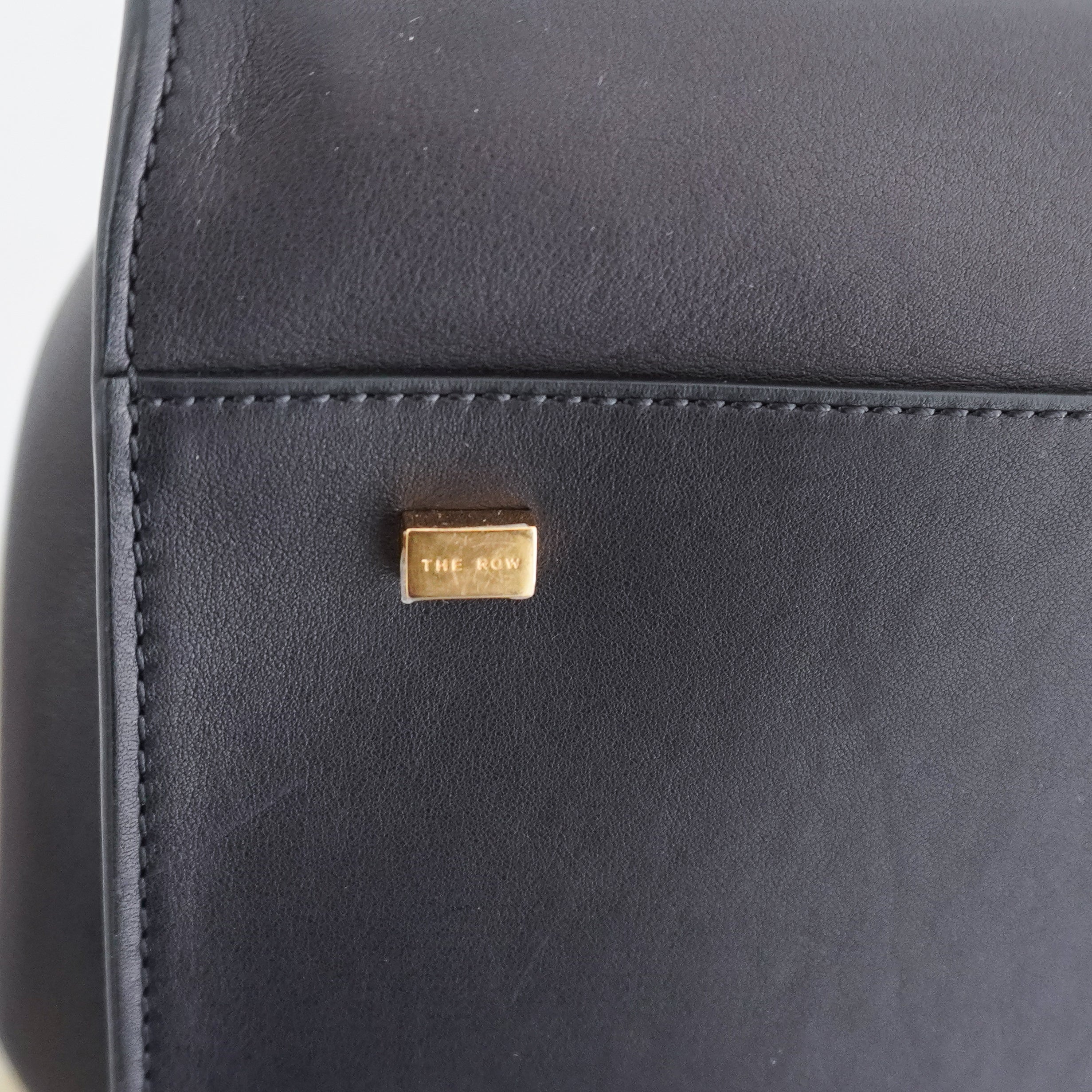 The Row Black Margaux Shoulder Bag 15 RRP £4540 | Authentic Preloved