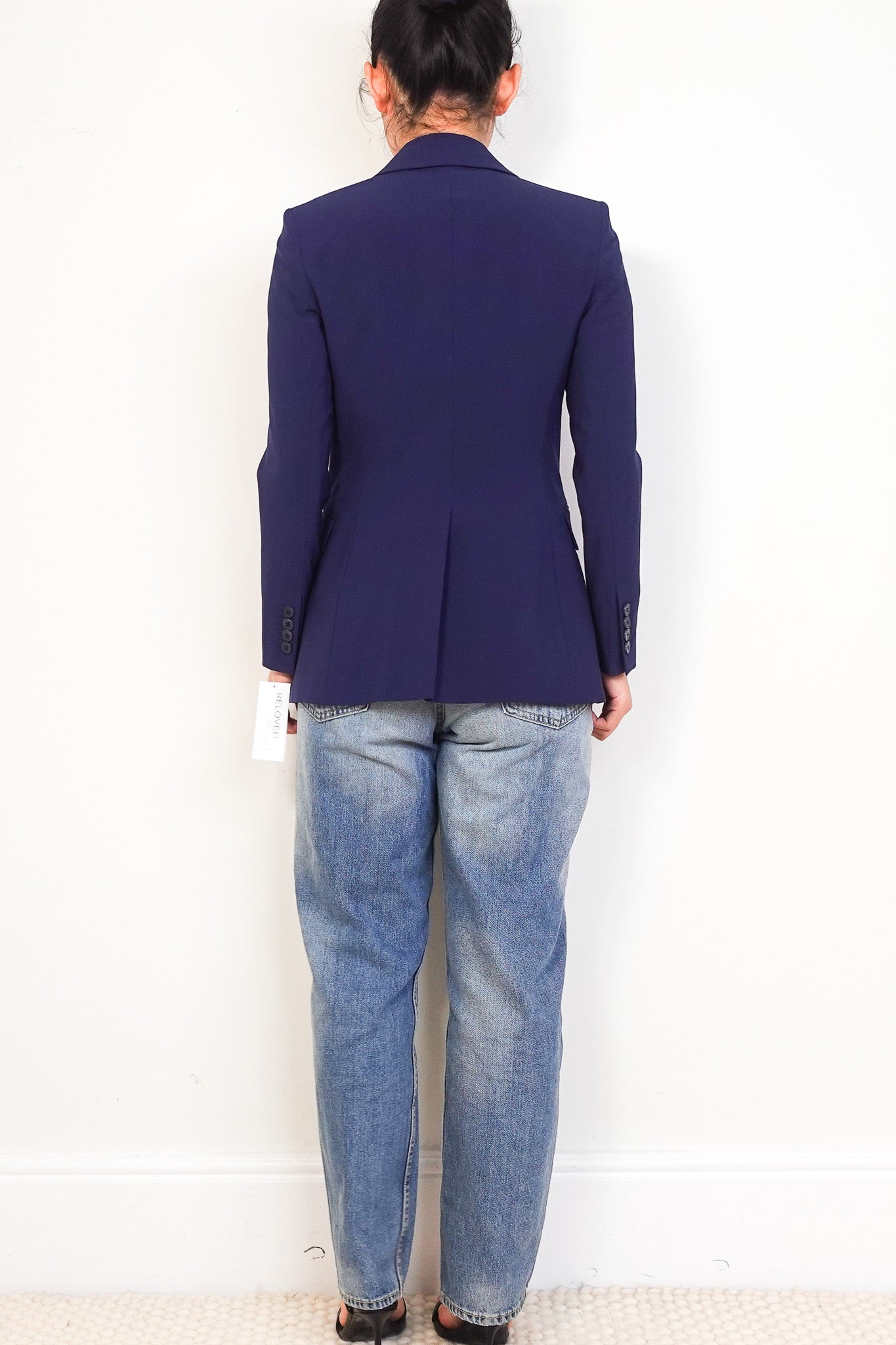 Theory Navy Blazer RRP £385 | Authentic Preloved - Reloved Again