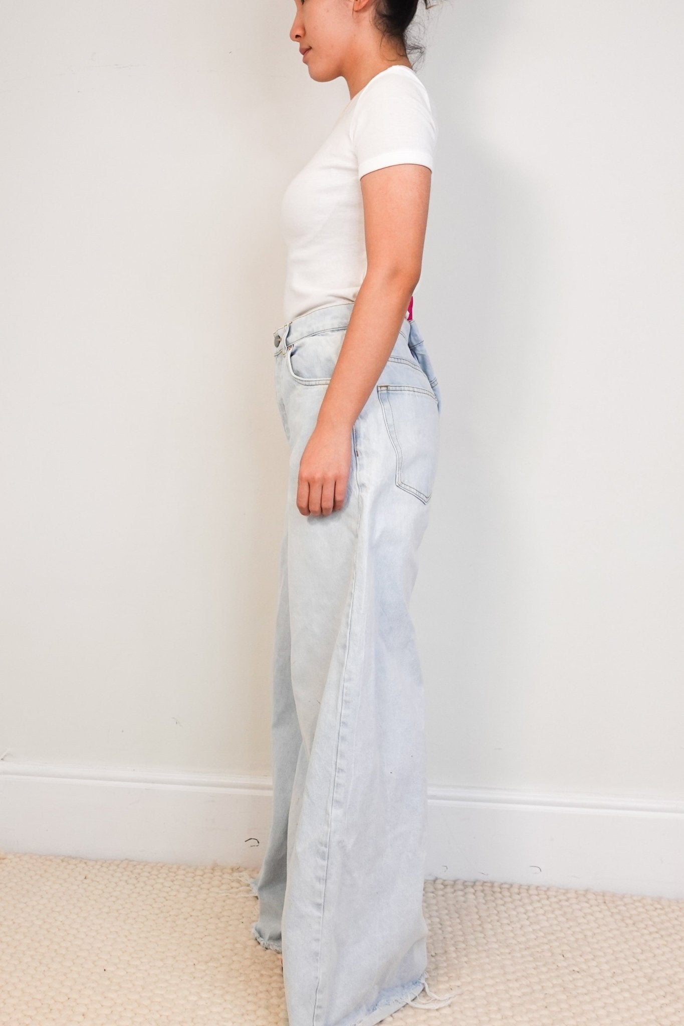 Raey Light Blue The Loon Jeans RRP £125 | Authentic Preloved - Reloved Again