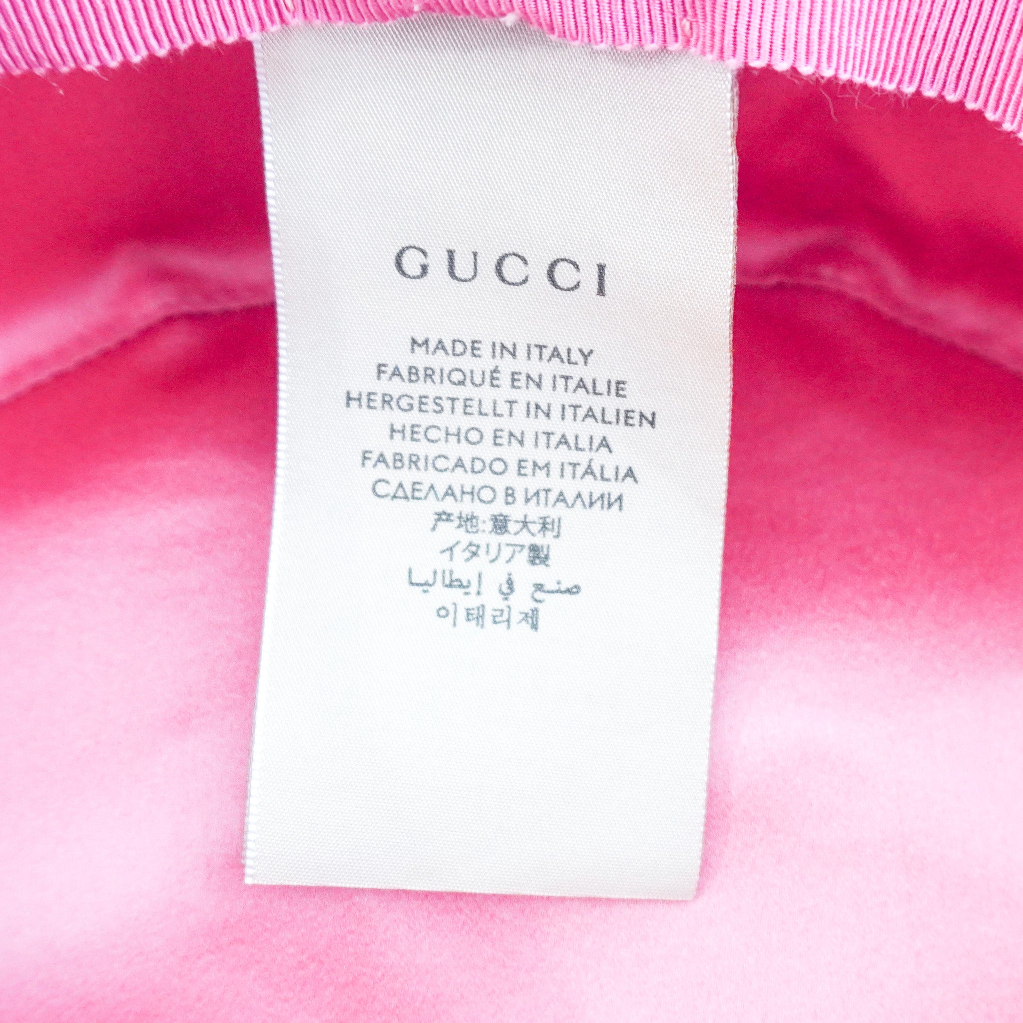Gucci Boater Bee Hat in Gold RRP £575 | Authentic Preloved FINAL SALE